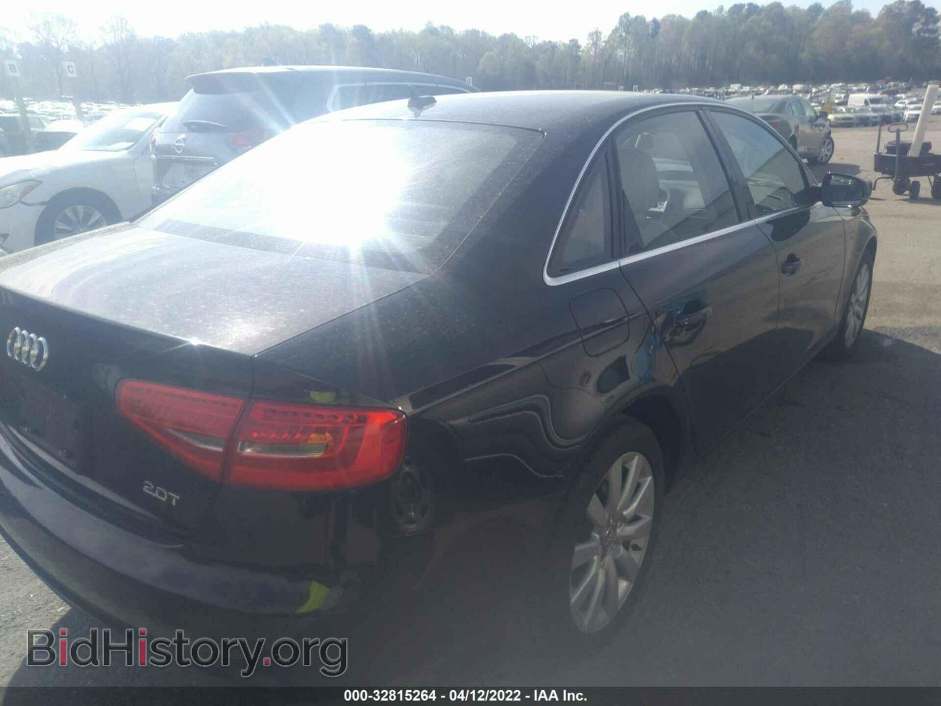 2013 AUDI A4 - VIN: WAUAFAFL1DN030527 - Фото 4