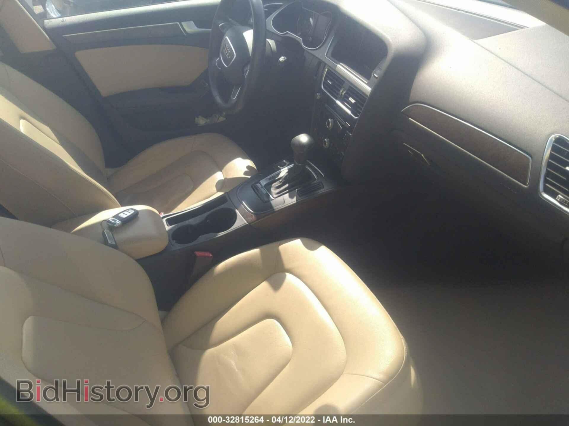 2013 AUDI A4 - VIN: WAUAFAFL1DN030527 - Фото 5