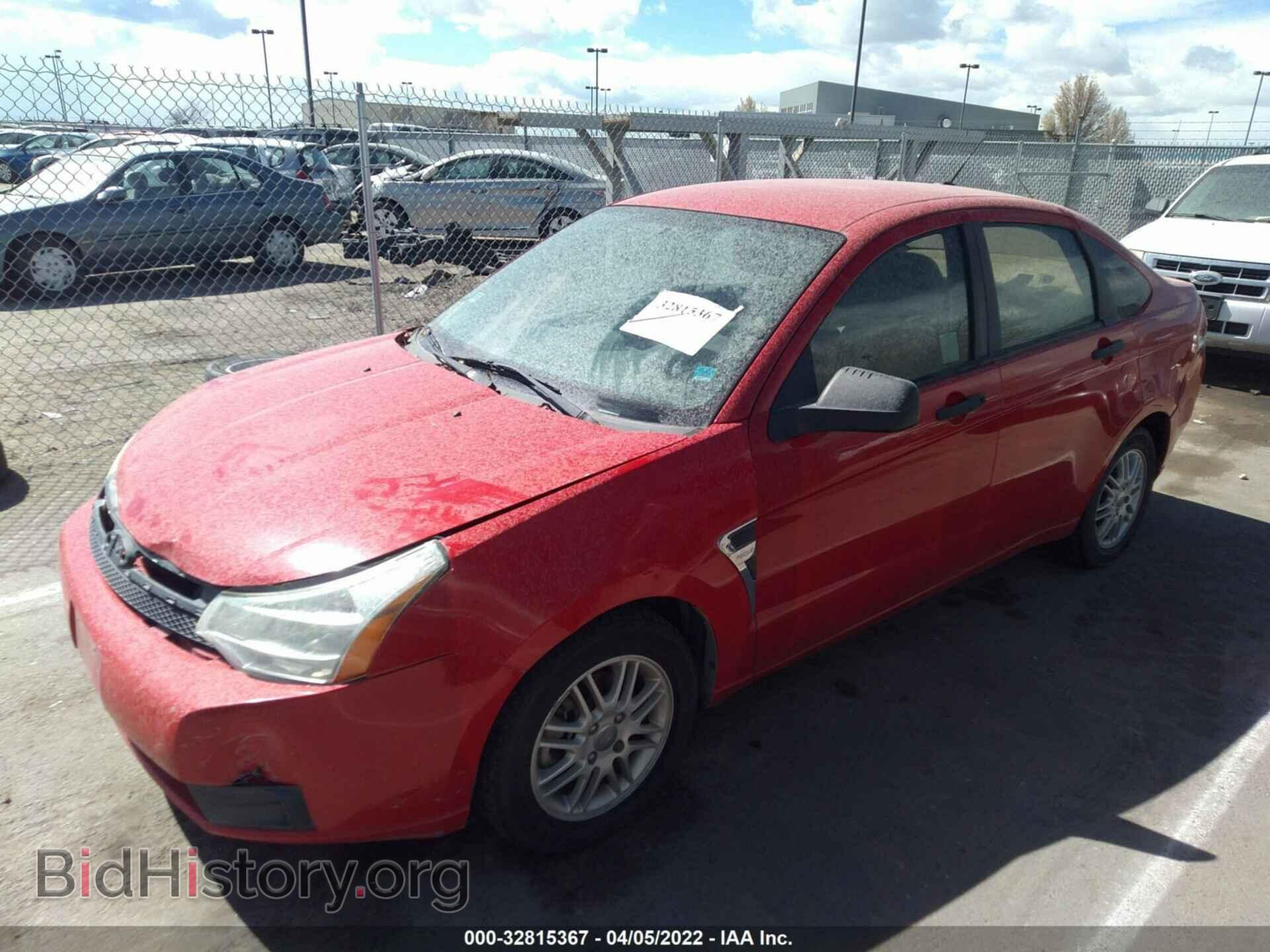 2008 FORD FOCUS - VIN: 1FAHP35N78W128500 - Фото 2
