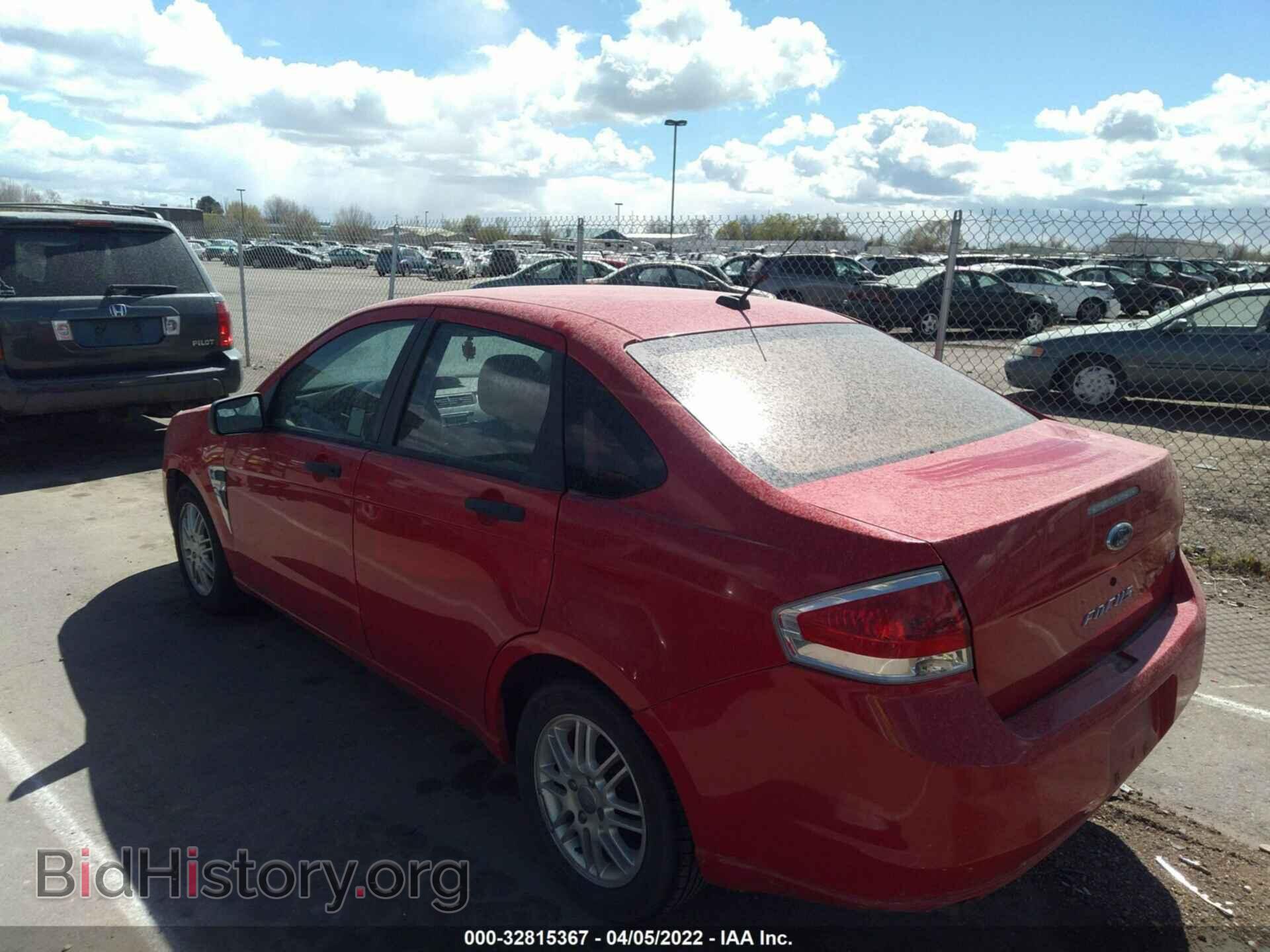 2008 FORD FOCUS - VIN: 1FAHP35N78W128500 - Фото 3