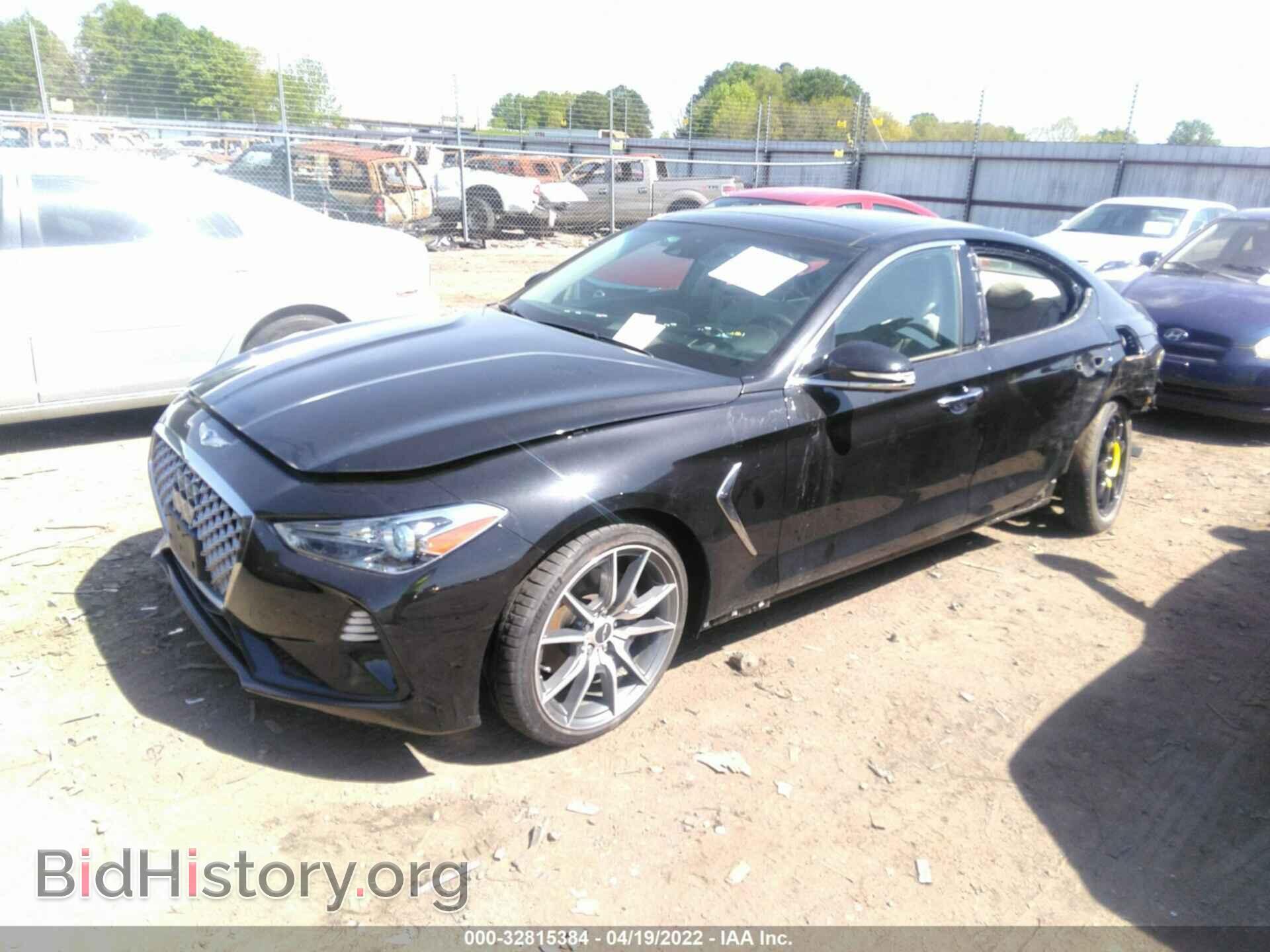 2019 GENESIS G70 - VIN: KMTG44LA2KU027048 - Фото 2