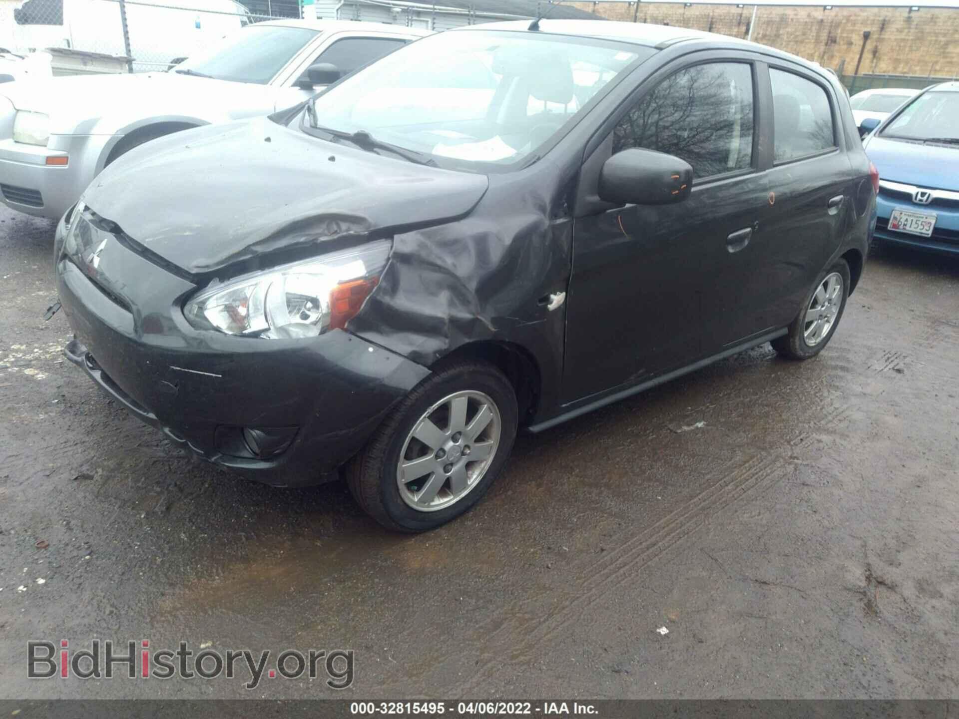 2014 MITSUBISHI MIRAGE - VIN: ML32A4HJ1EH021350 - Фото 2