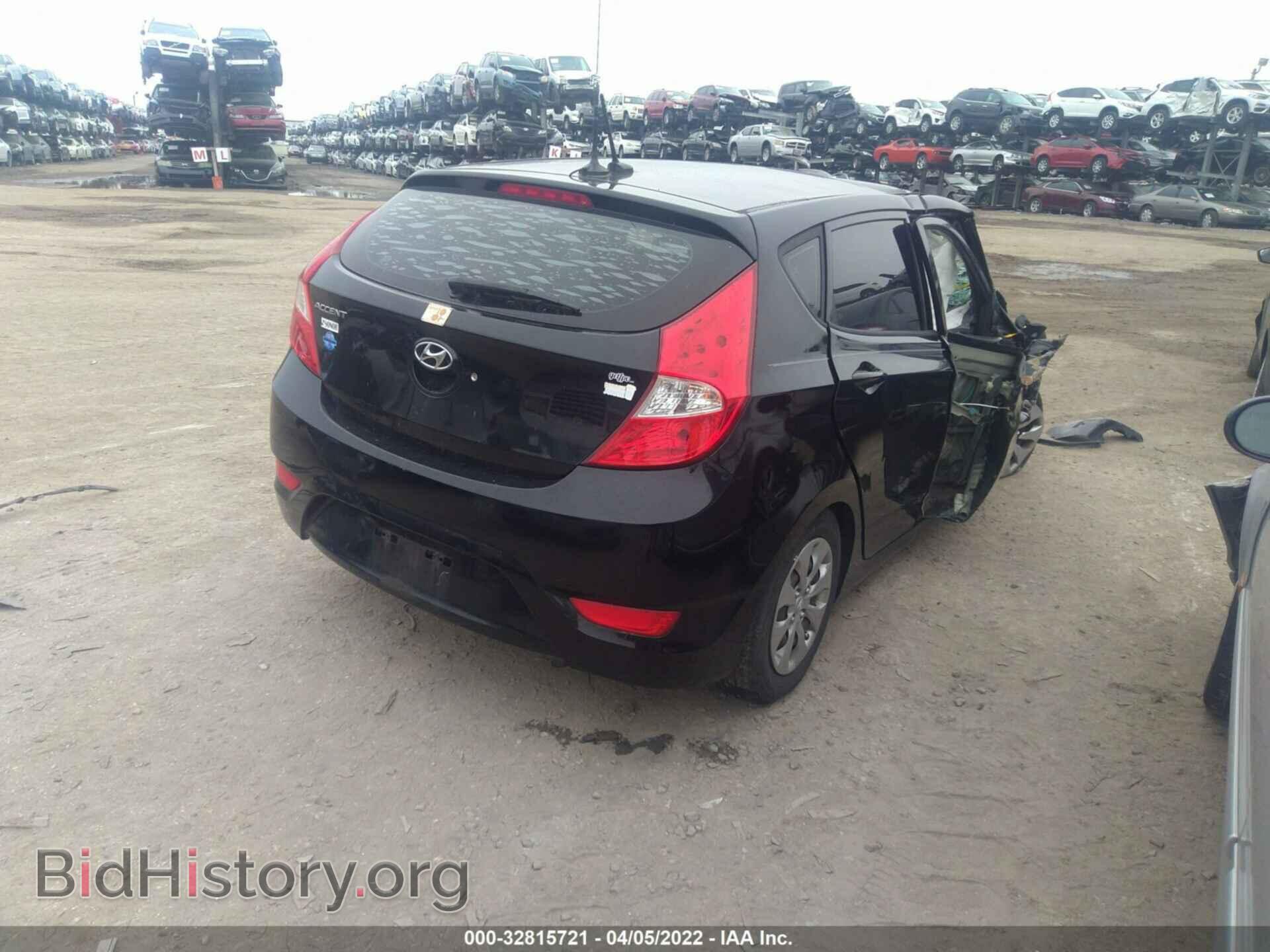 2016 HYUNDAI ACCENT - VIN: KMHCT5AE6GU236775 - Фото 4