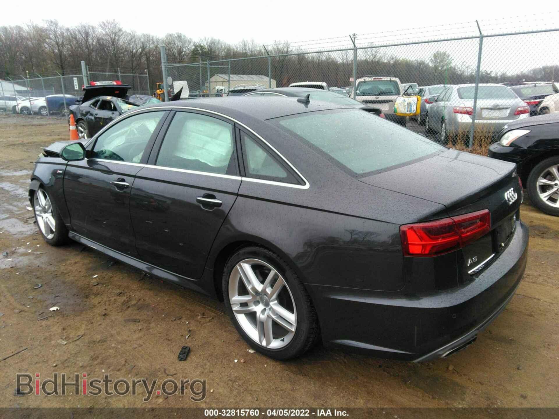 2016 AUDI A6 - VIN: WAUFGAFC1GN101801 - Фото 3