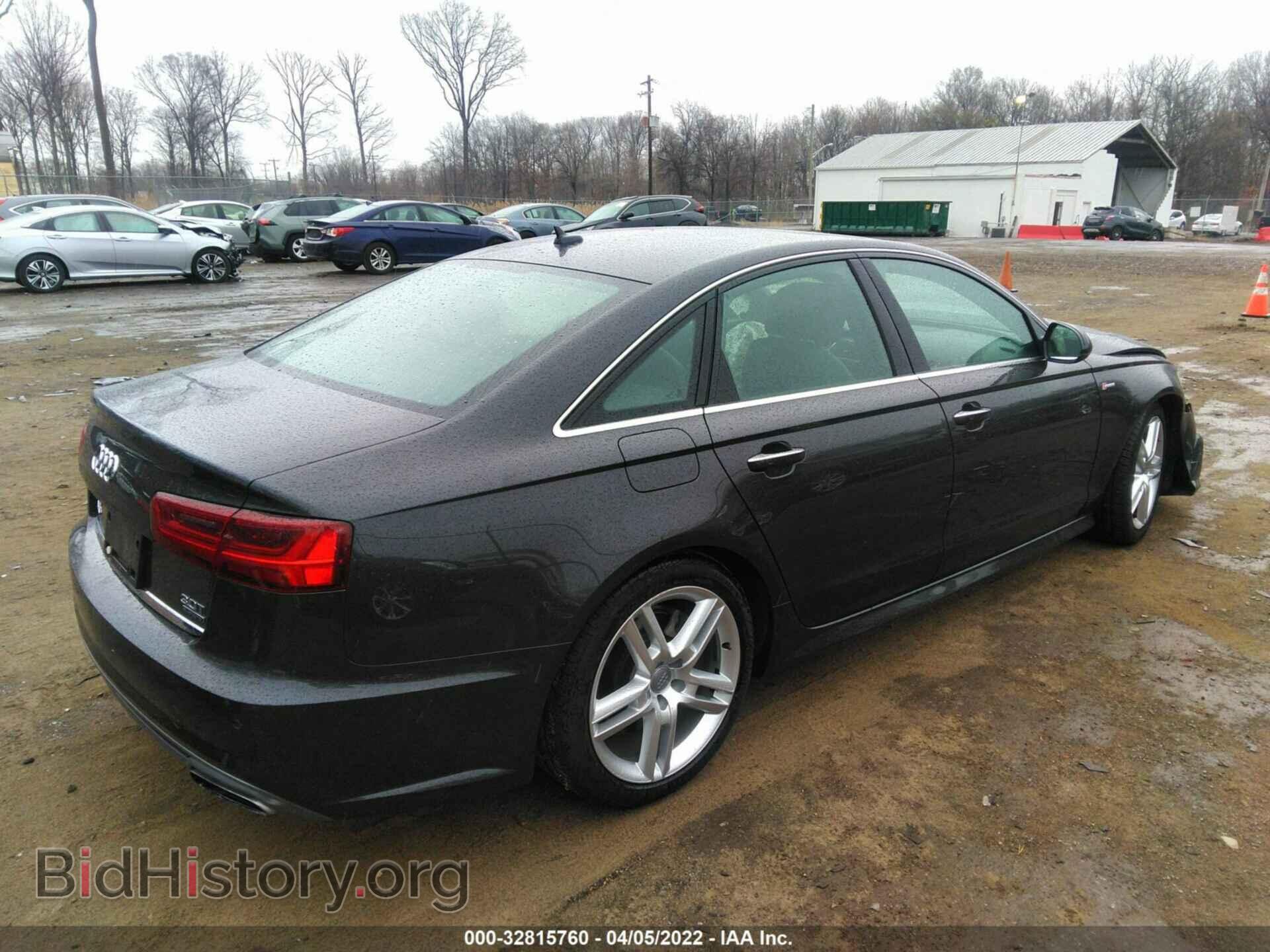 2016 AUDI A6 - VIN: WAUFGAFC1GN101801 - Фото 4