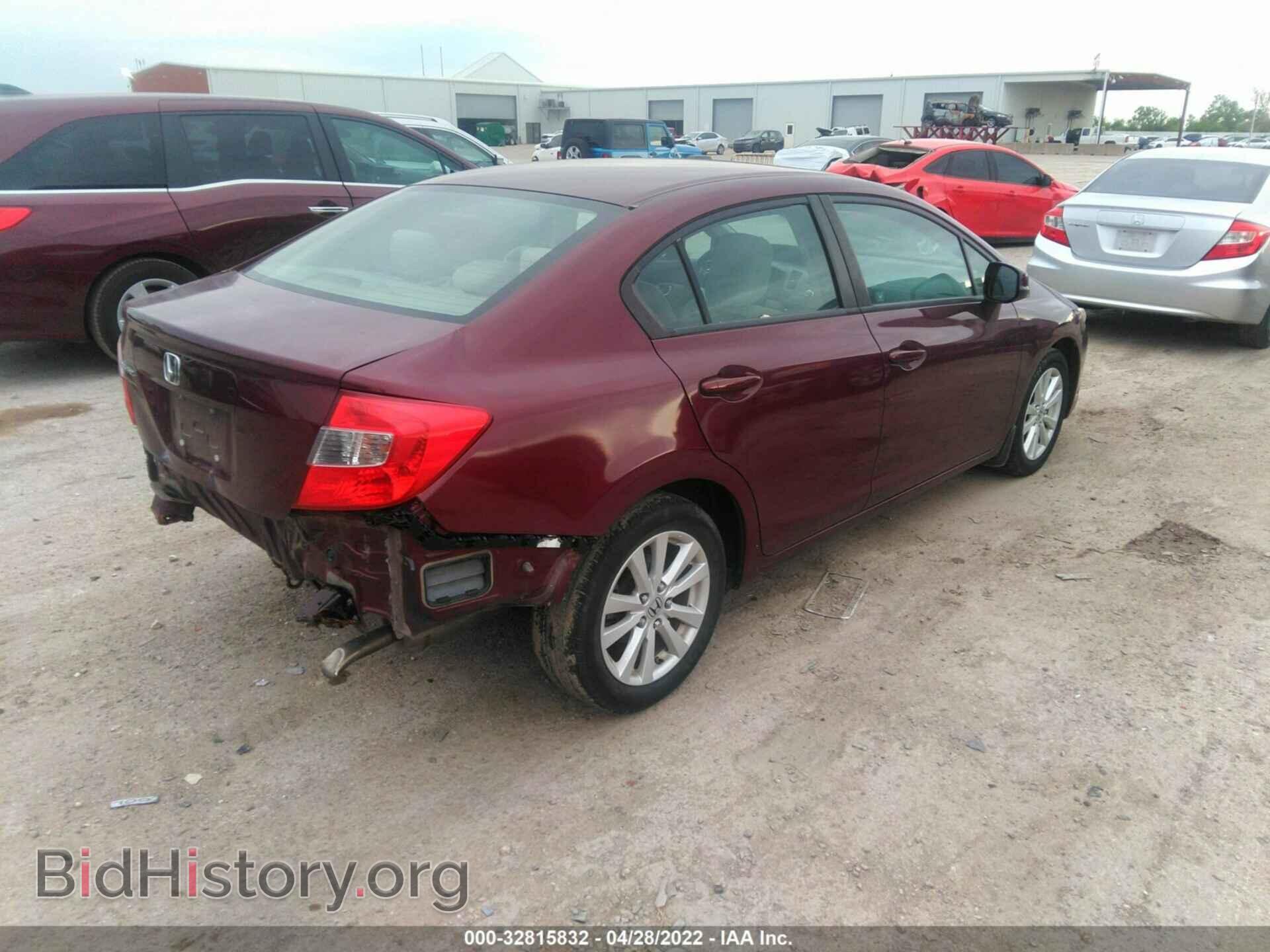 2012 HONDA CIVIC SDN - VIN: 2HGFB2F86CH572401 - Фото 4