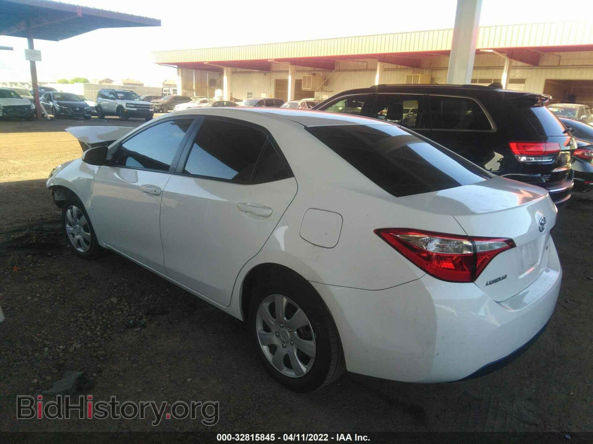 2014 TOYOTA COROLLA - VIN: 5YFBURHE3EP097712 - Фото 3