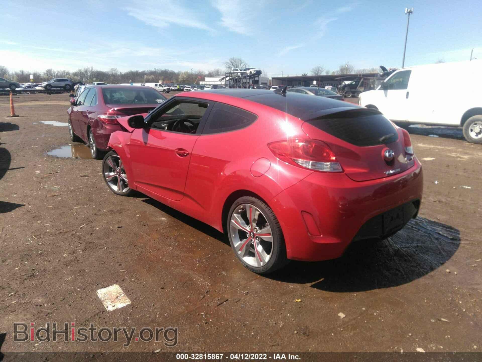 2015 HYUNDAI VELOSTER - VIN: KMHTC6AD2FU235196 - Фото 3