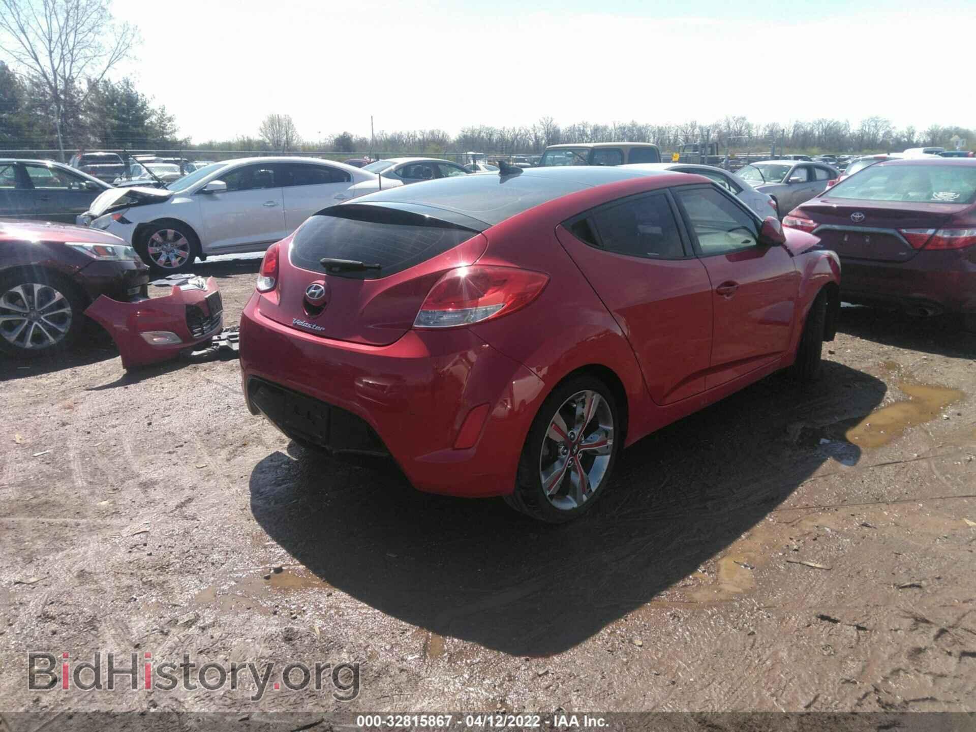 2015 HYUNDAI VELOSTER - VIN: KMHTC6AD2FU235196 - Фото 4