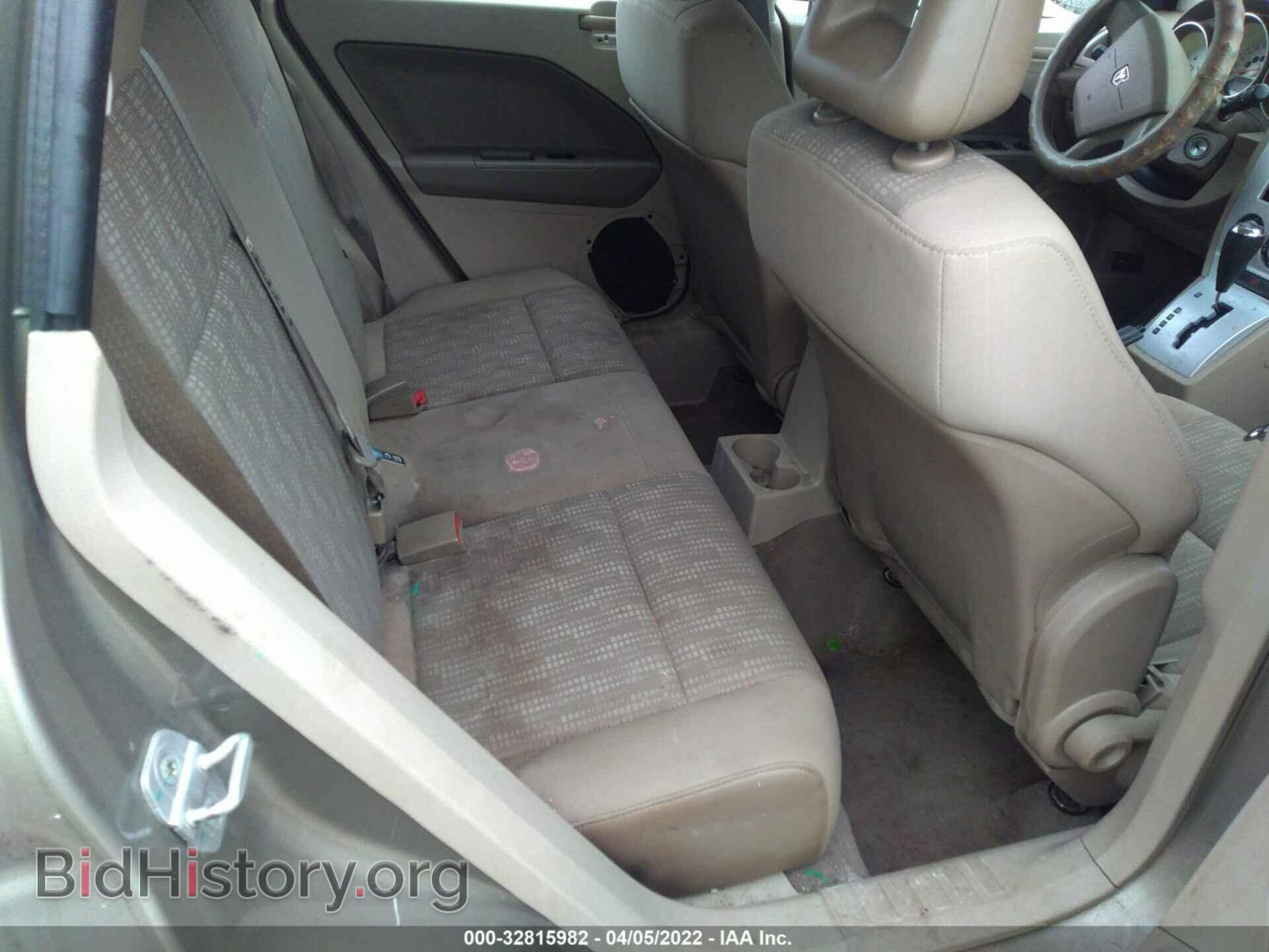 2007 DODGE CALIBER - VIN: 1B3HB48B27D190818 - Photo 8
