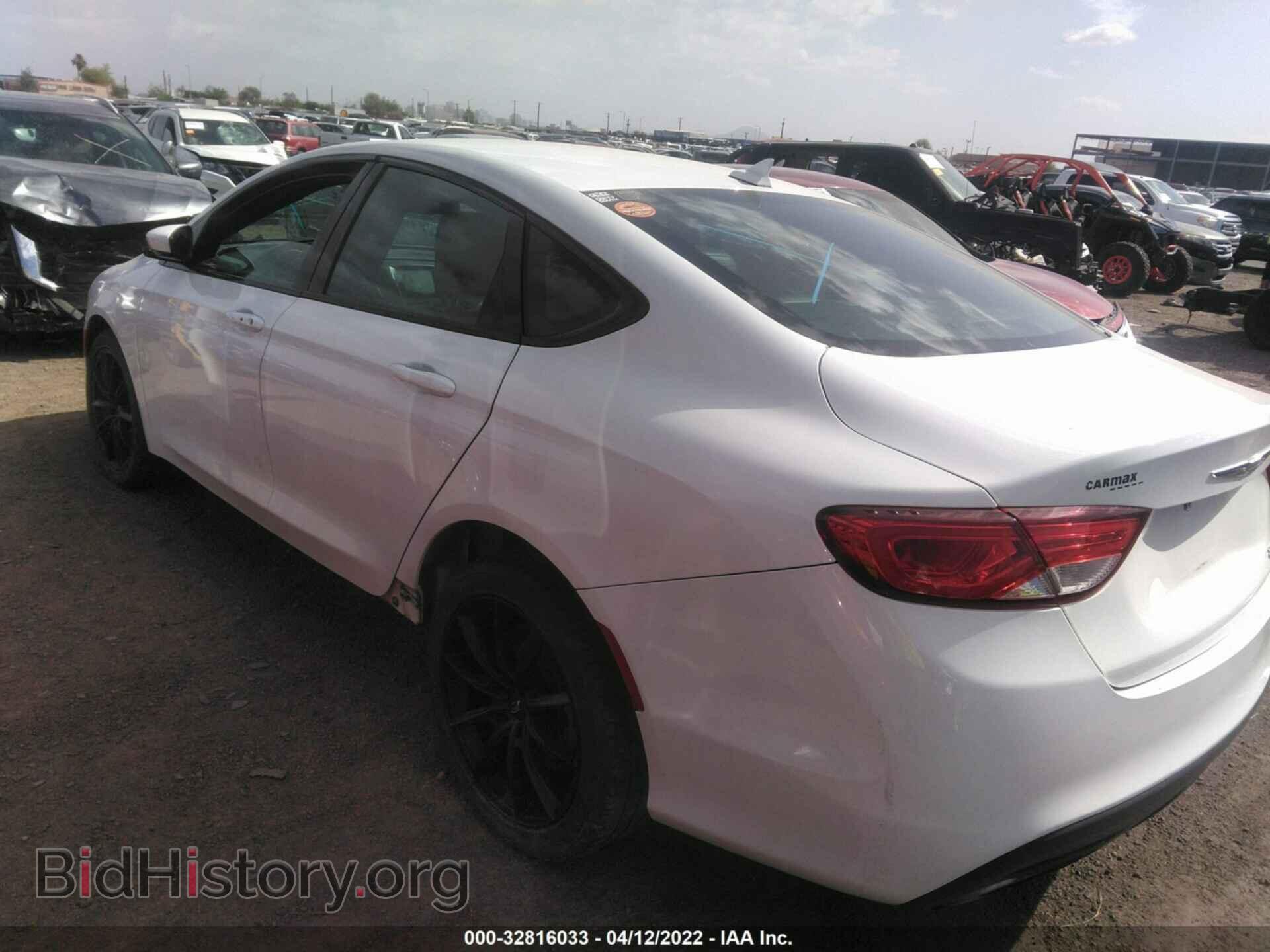 2015 CHRYSLER 200 - VIN: 1C3CCCBB8FN605002 - Photo 3