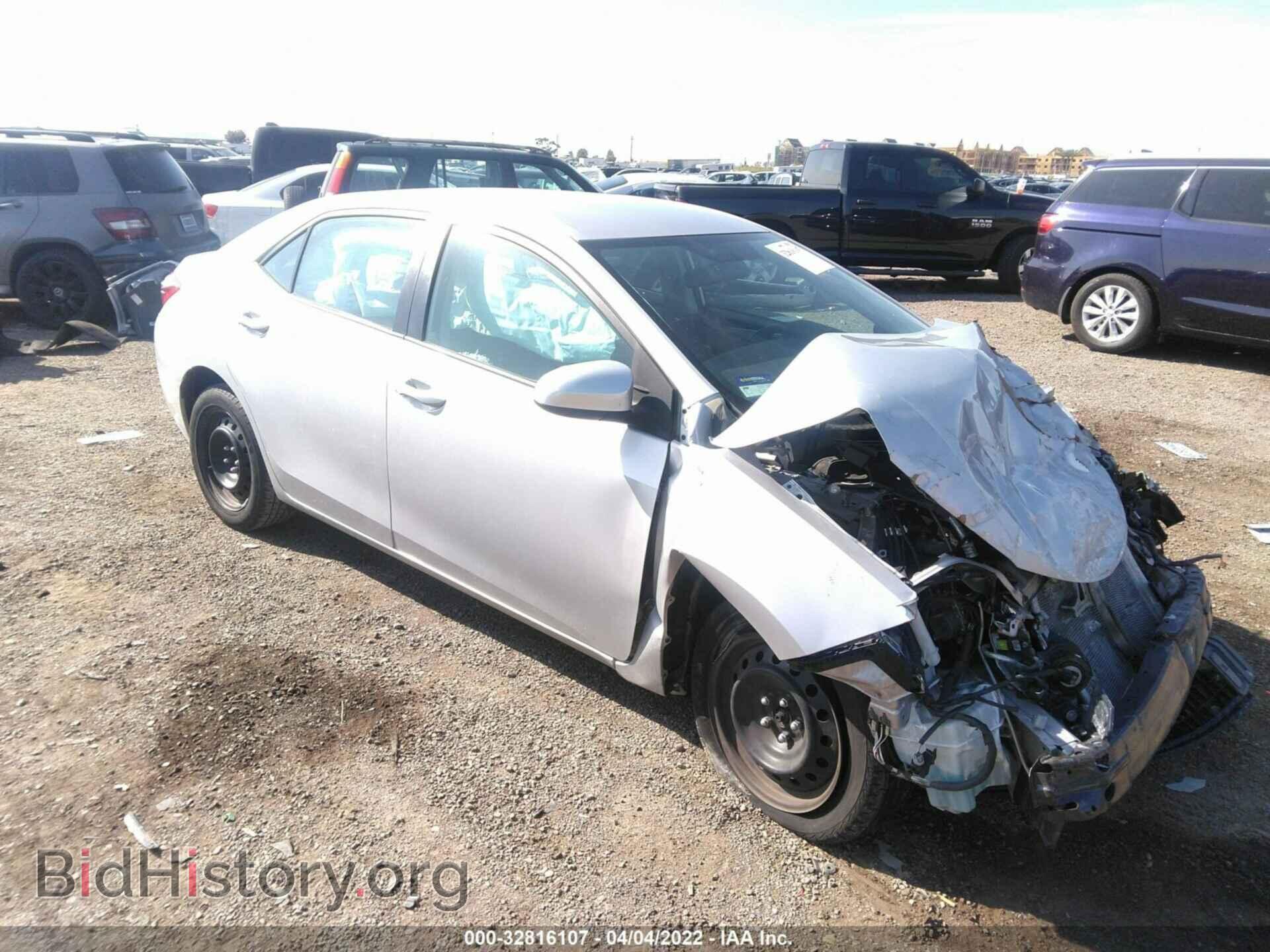 Photo 5YFBURHE1FP342394 - TOYOTA COROLLA 2015