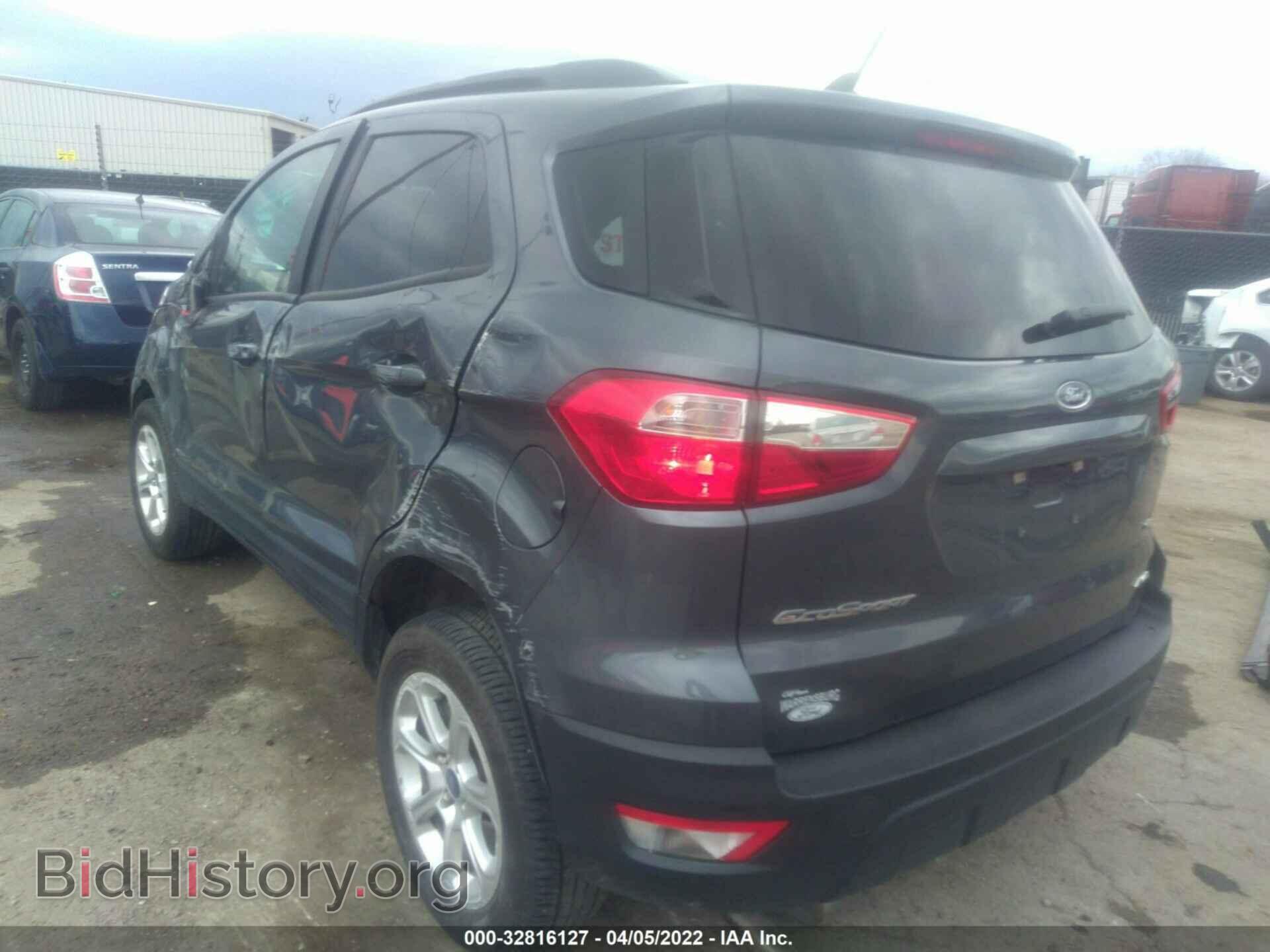 2021 FORD ECOSPORT - VIN: MAJ6S3GL6MC431300 - Фото 3