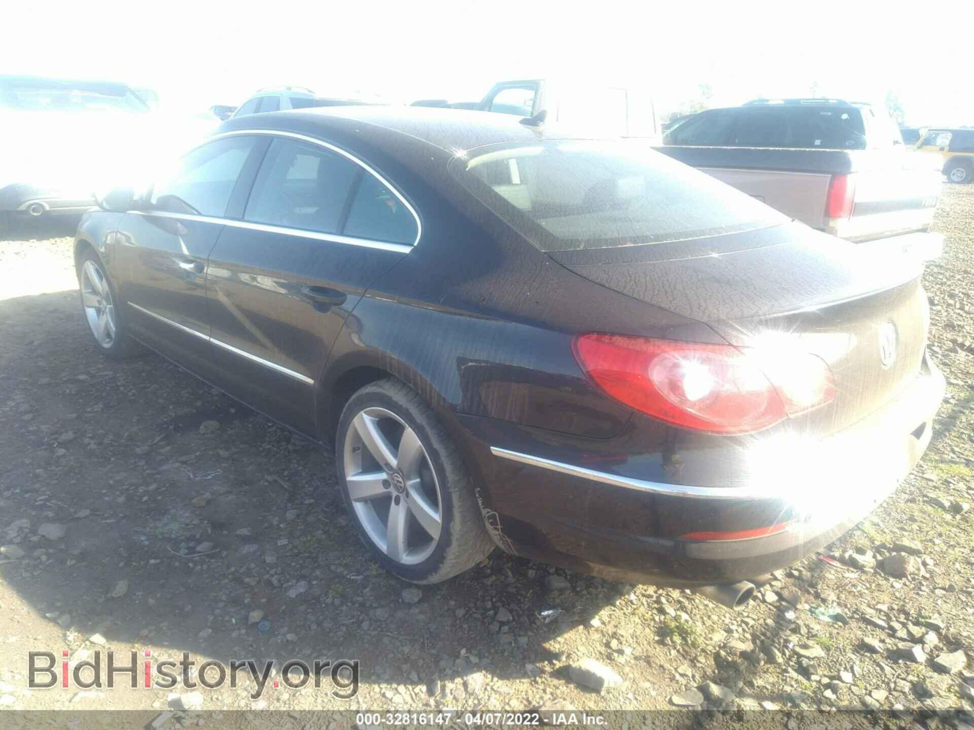 2011 VOLKSWAGEN CC - VIN: WVWHN7AN6BE719380 - Фото 3