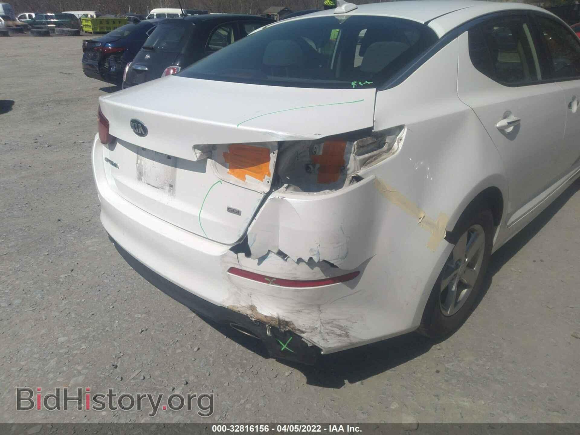 2015 KIA OPTIMA - VIN: KNAGM4A76F5548583 - Фото 6