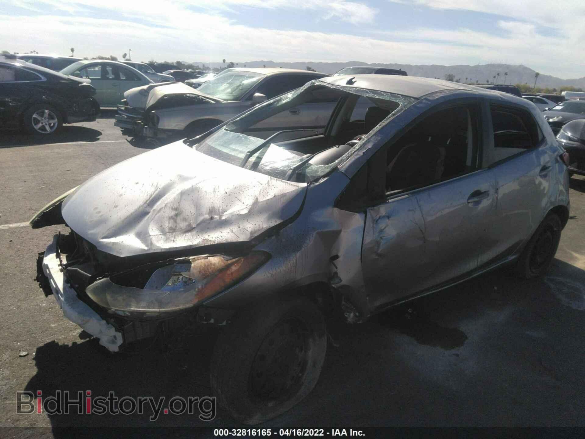 2011 MAZDA MAZDA2 - VIN: JM1DE1HZ9B0130776 - Фото 2