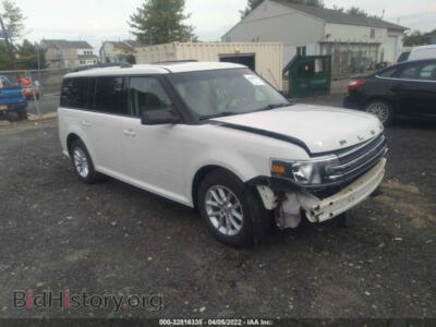 2013 Ford FLEX SE, white — VIN 2FMGK5B8XDBD09256, IAAI