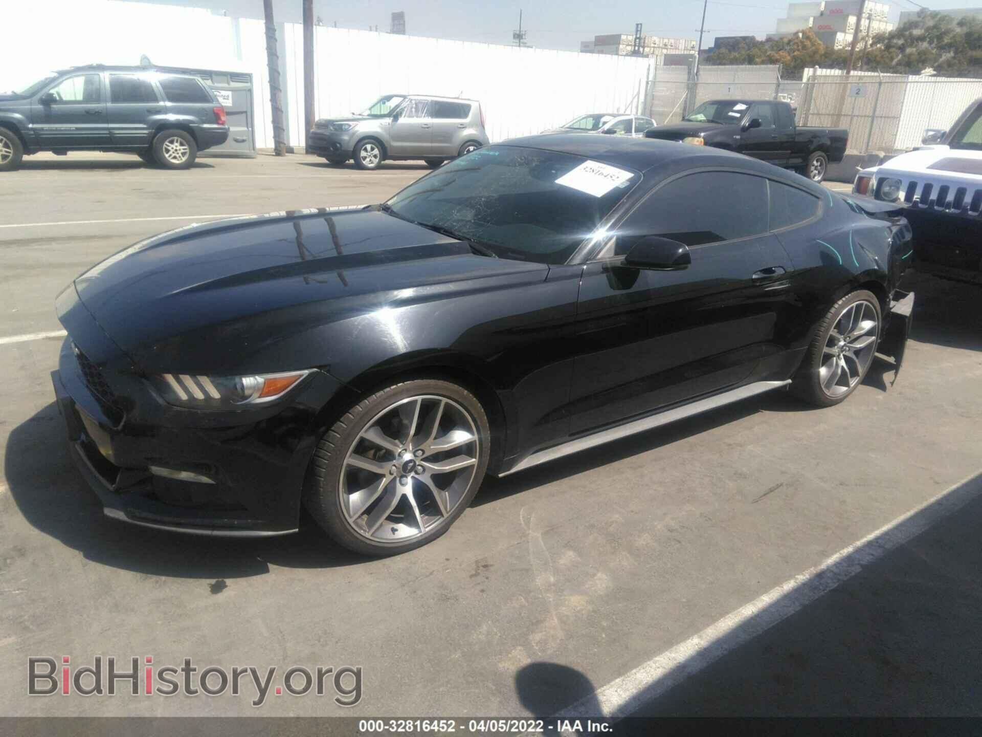 2016 FORD MUSTANG - VIN: 1FA6P8TH2G5268525 - Фото 2