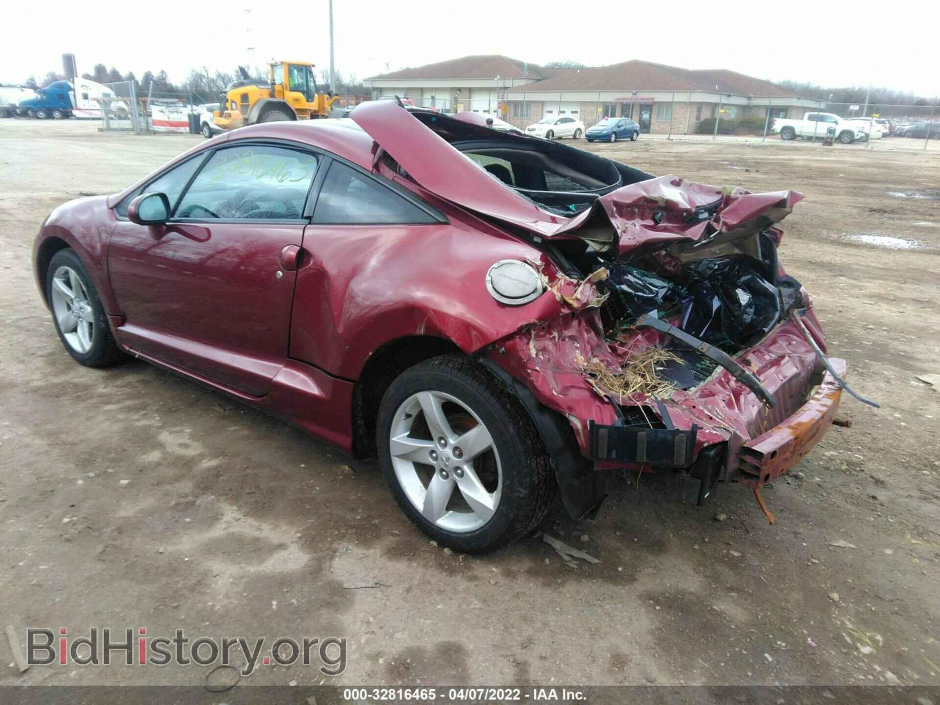 2007 MITSUBISHI ECLIPSE - VIN: 4A3AK24F87E038398 - Photo 3