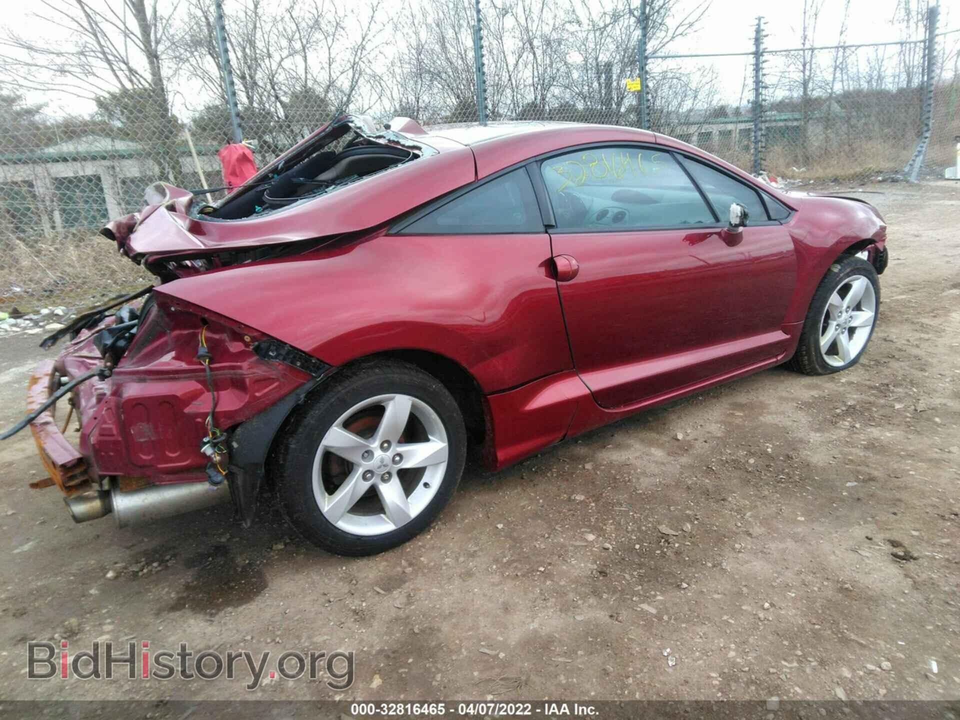 2007 MITSUBISHI ECLIPSE - VIN: 4A3AK24F87E038398 - Photo 4