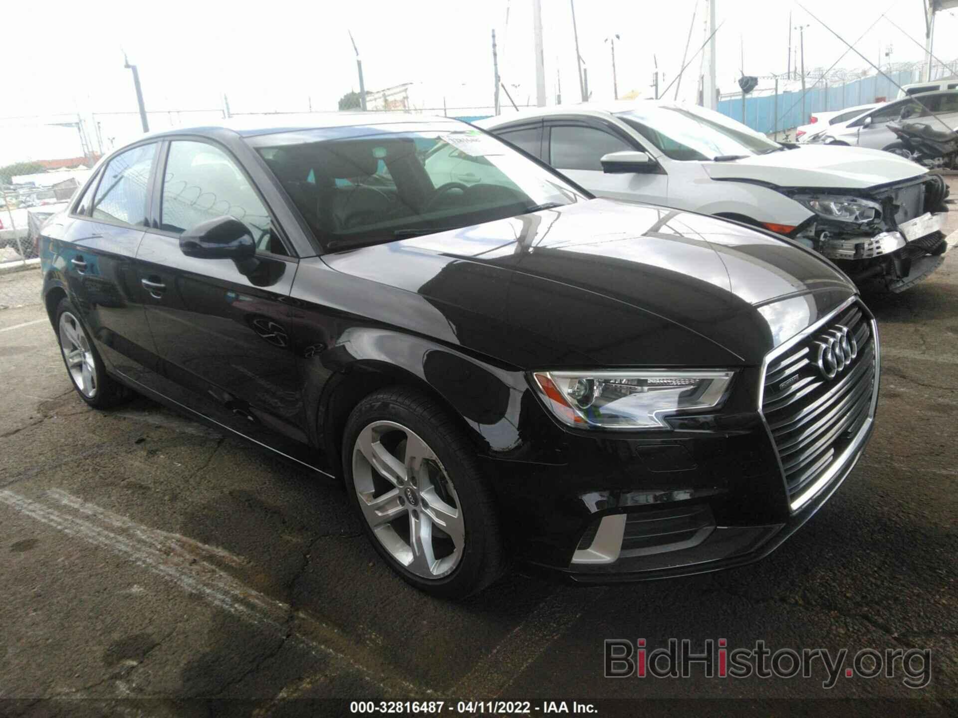 Photo WAUB8GFF8J1093932 - AUDI A3 SEDAN 2018