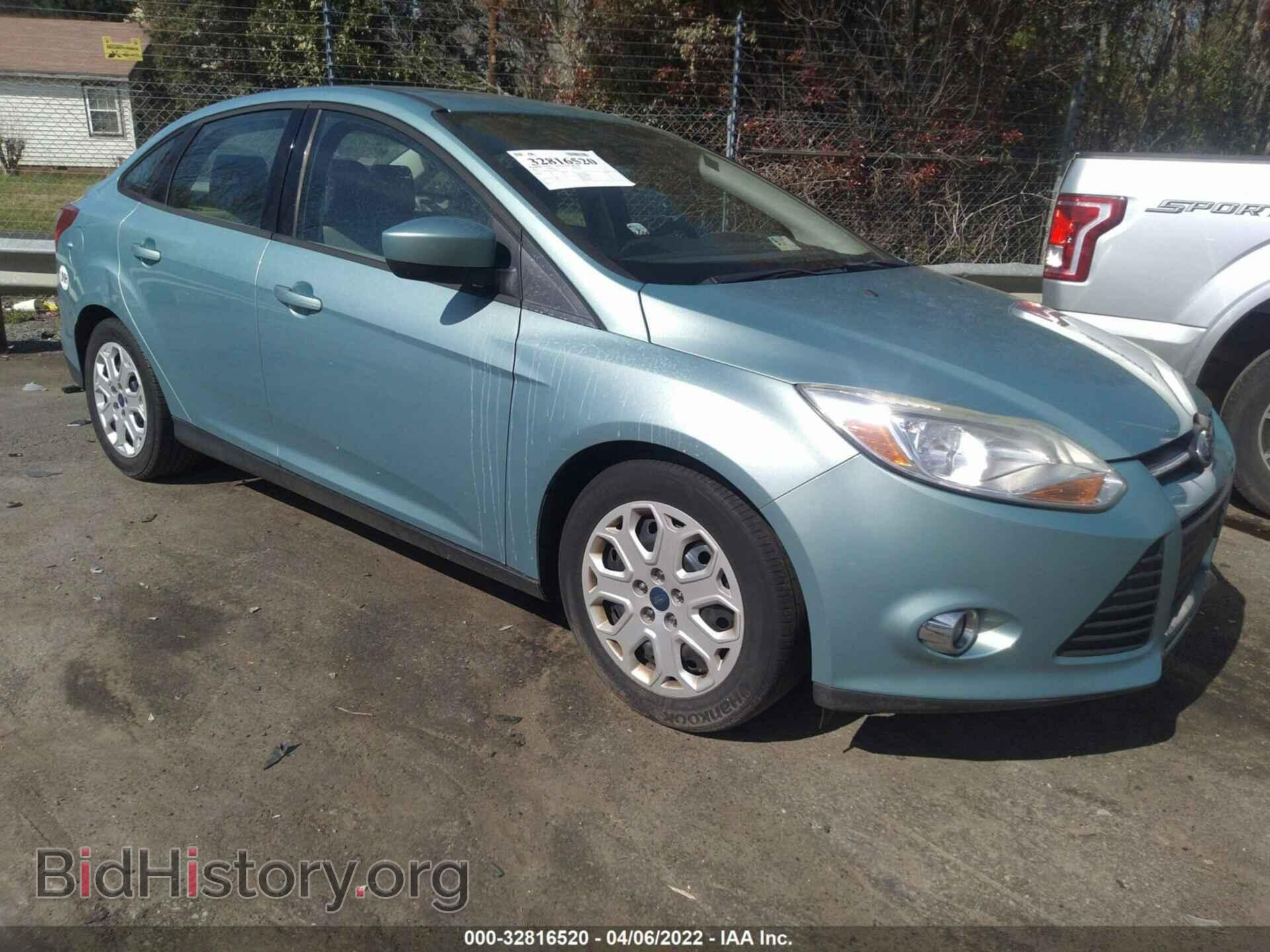 Фотография 1FAHP3F20CL472555 - FORD FOCUS 2012