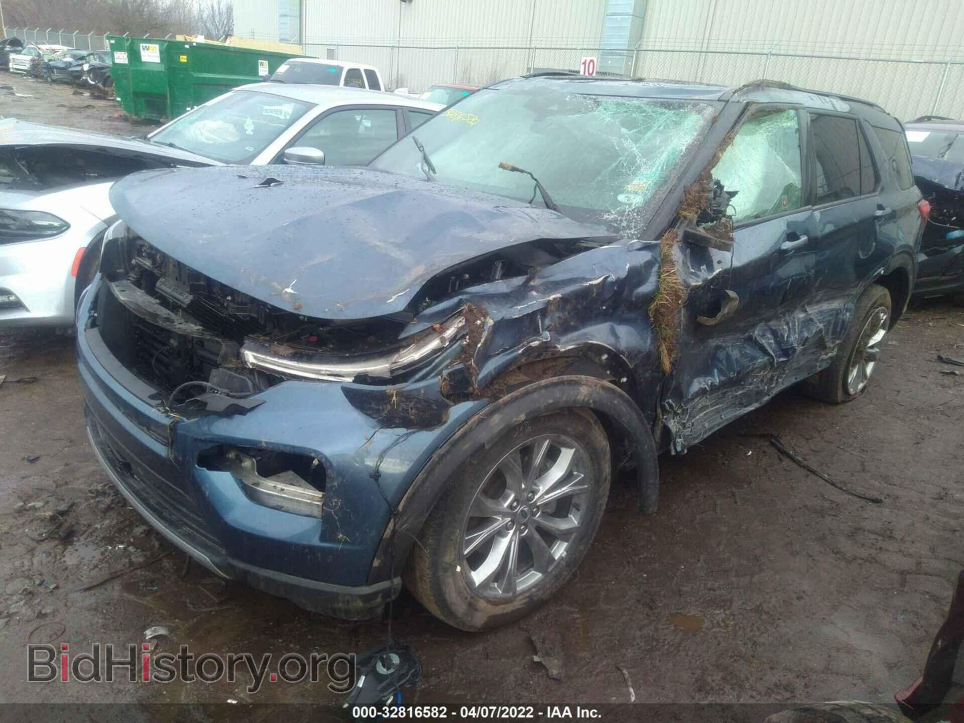 2020 FORD EXPLORER - VIN: 1FMSK8DH4LGA79472 - Фото 2