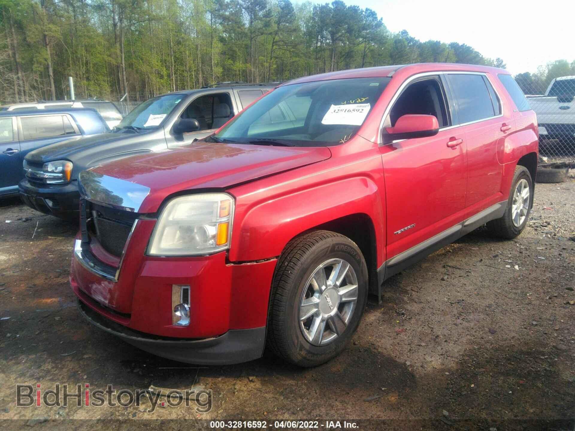 2013 GMC TERRAIN - VIN: 2GKALMEK8D6200364 - Фото 2
