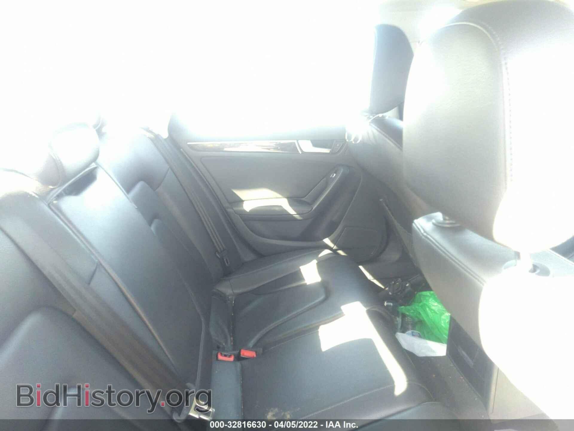 2013 AUDI A4 - VIN: WAUAFAFL9DN034485 - Photo 8