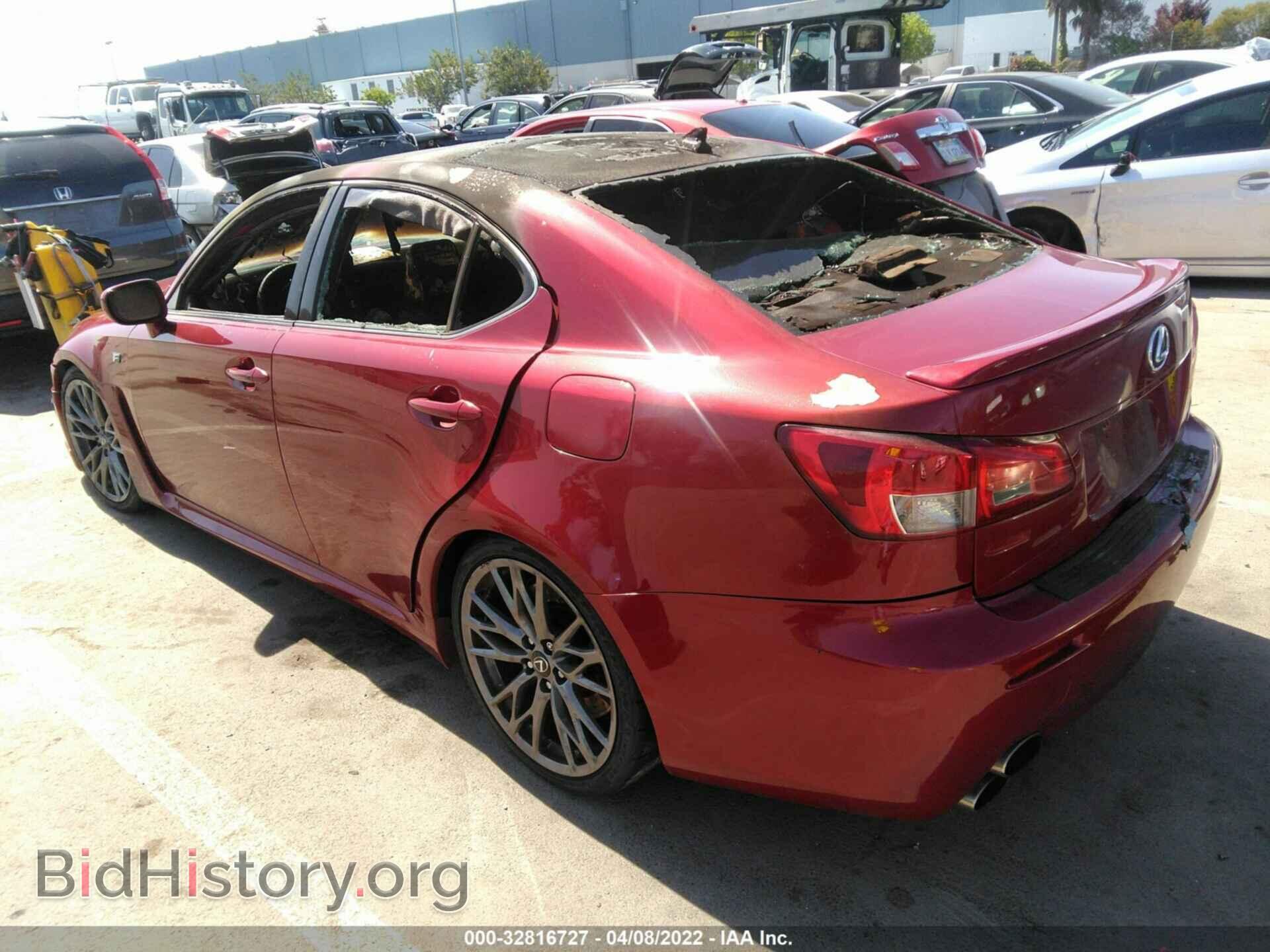 2011 LEXUS IS F - VIN: JTHBP5C25B5009084 - Фото 3