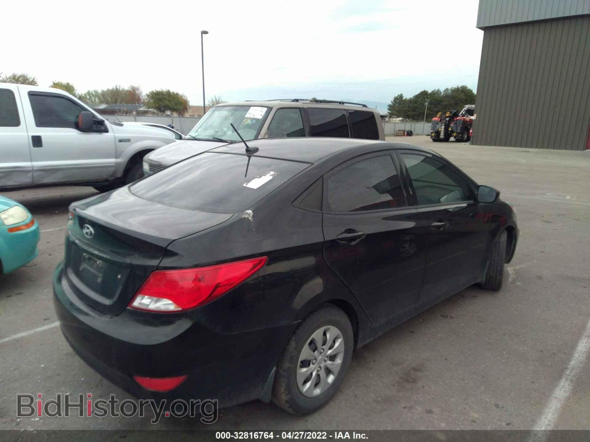 2016 HYUNDAI ACCENT - VIN: KMHCT4AE0GU067329 - Фото 4