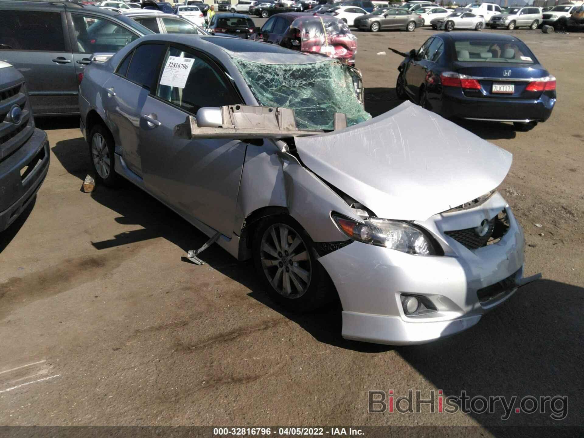 Photo 1NXBU40E19Z025524 - TOYOTA COROLLA 2009