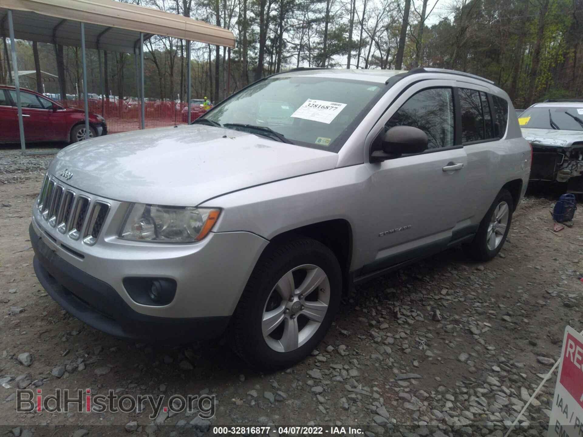 2011 JEEP COMPASS - VIN: 1J4NF1FB7BD251834 - Фото 2