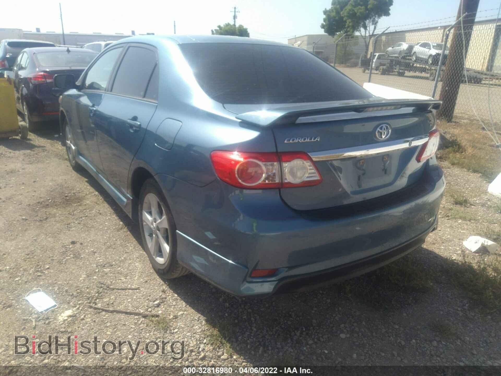 2013 TOYOTA COROLLA - VIN: 5YFBU4EE4DP178384 - Фото 3