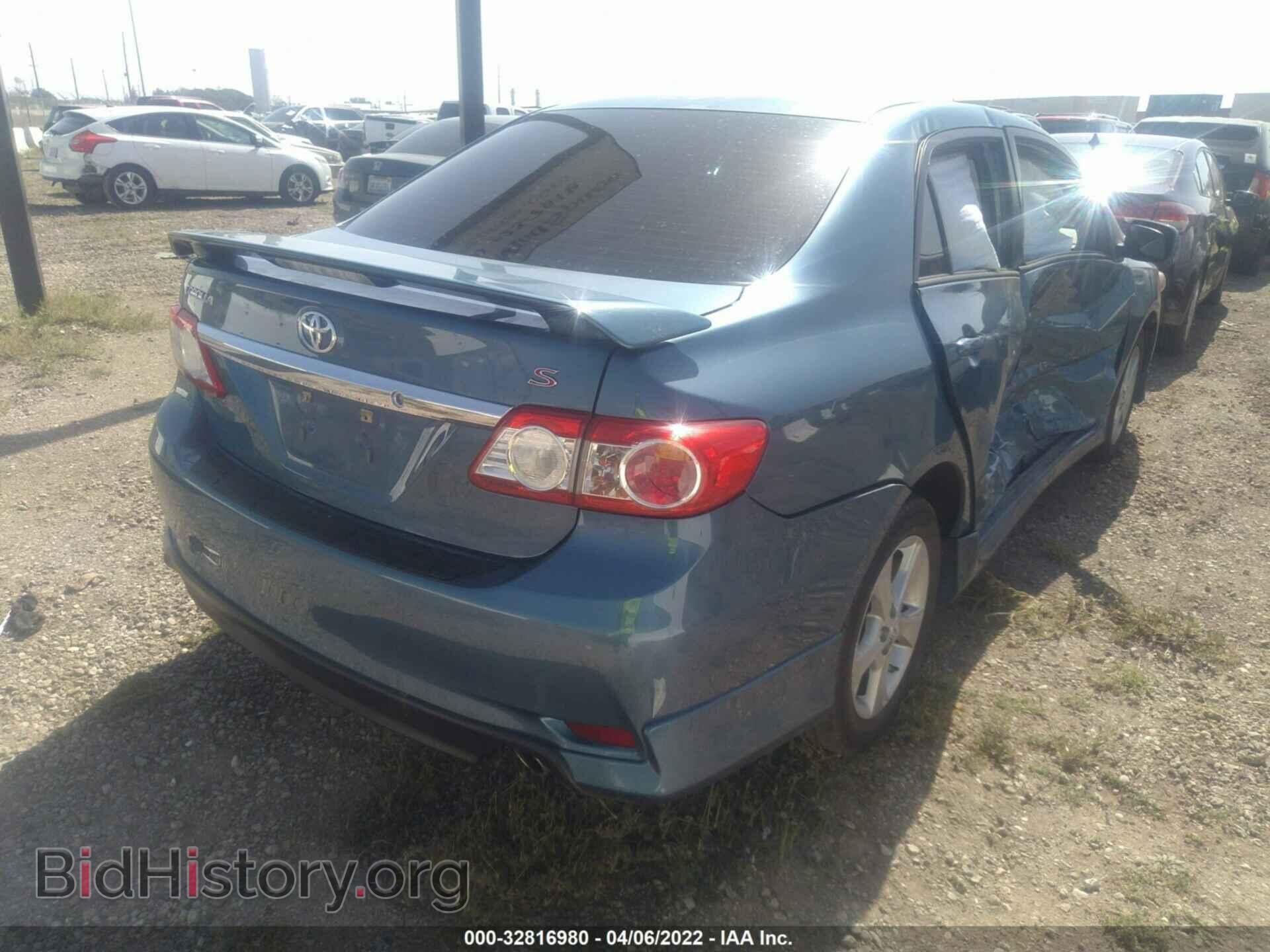 2013 TOYOTA COROLLA - VIN: 5YFBU4EE4DP178384 - Фото 4
