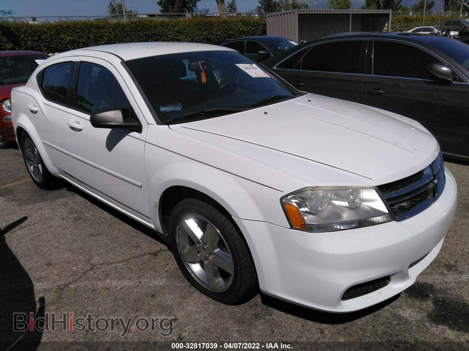 Photo 1C3CDZAB1DN725318 - DODGE AVENGER 2013