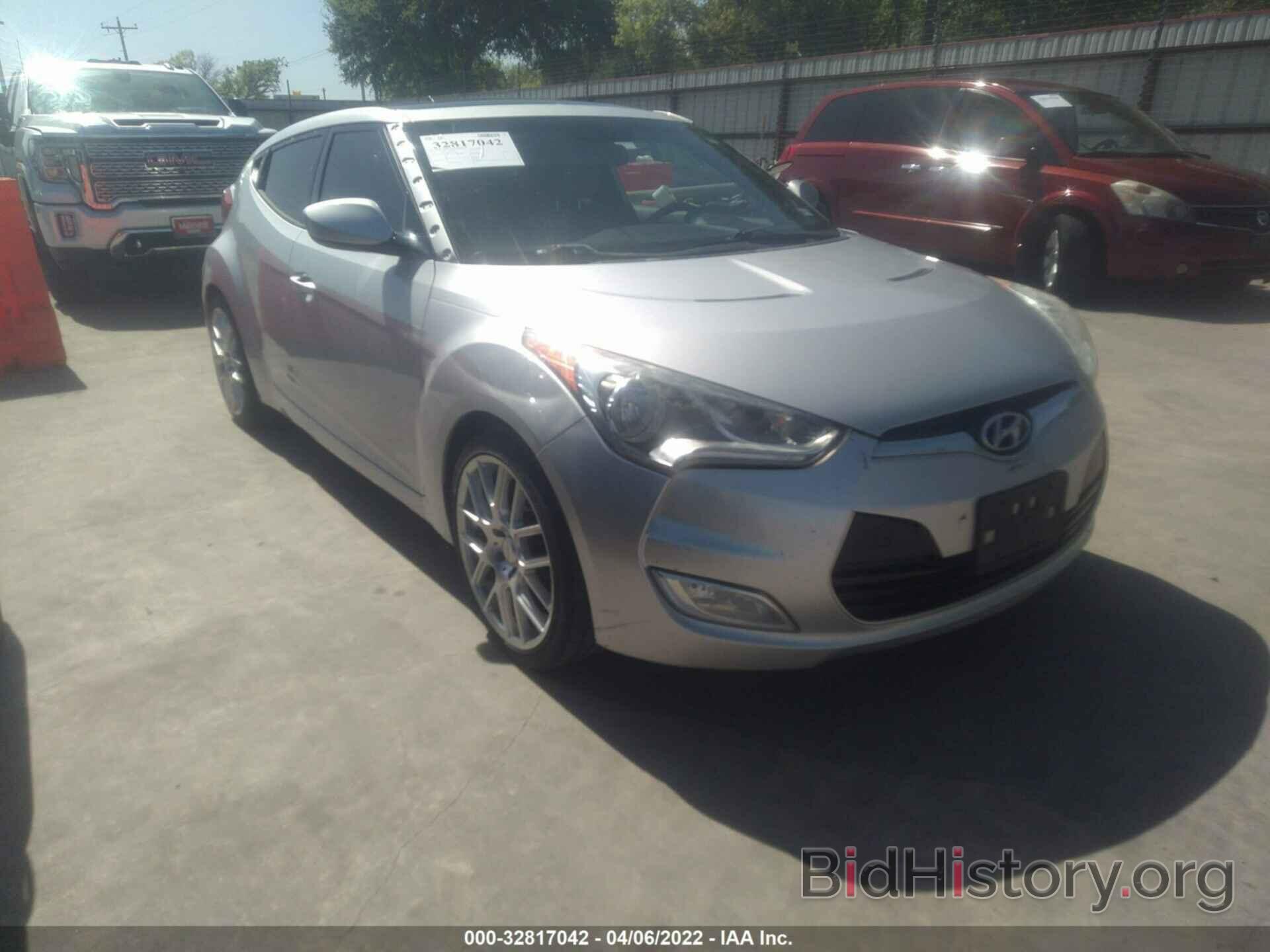 Photo KMHTC6AD8CU084375 - HYUNDAI VELOSTER 2012