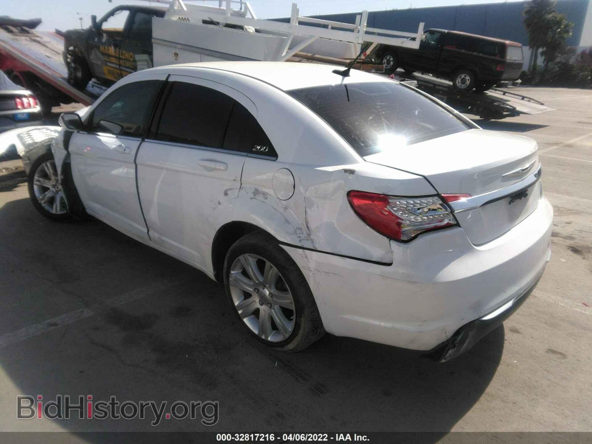 2013 CHRYSLER 200 - VIN: 1C3CCBBB6DN735562 - Фото 3