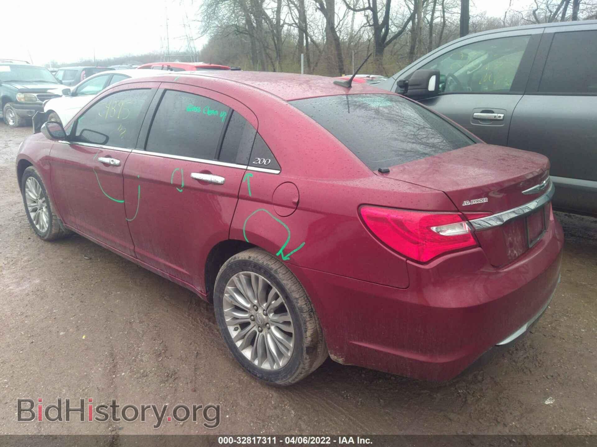 2012 CHRYSLER 200 - VIN: 1C3CCBCB9CN308535 - Фото 3