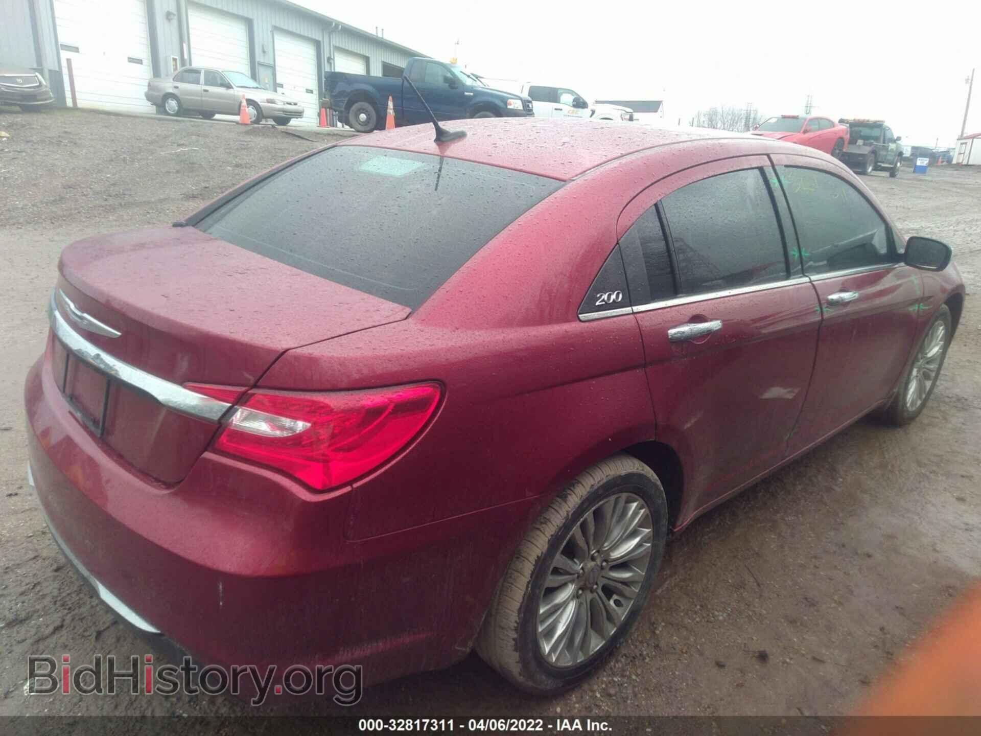 2012 CHRYSLER 200 - VIN: 1C3CCBCB9CN308535 - Фото 4