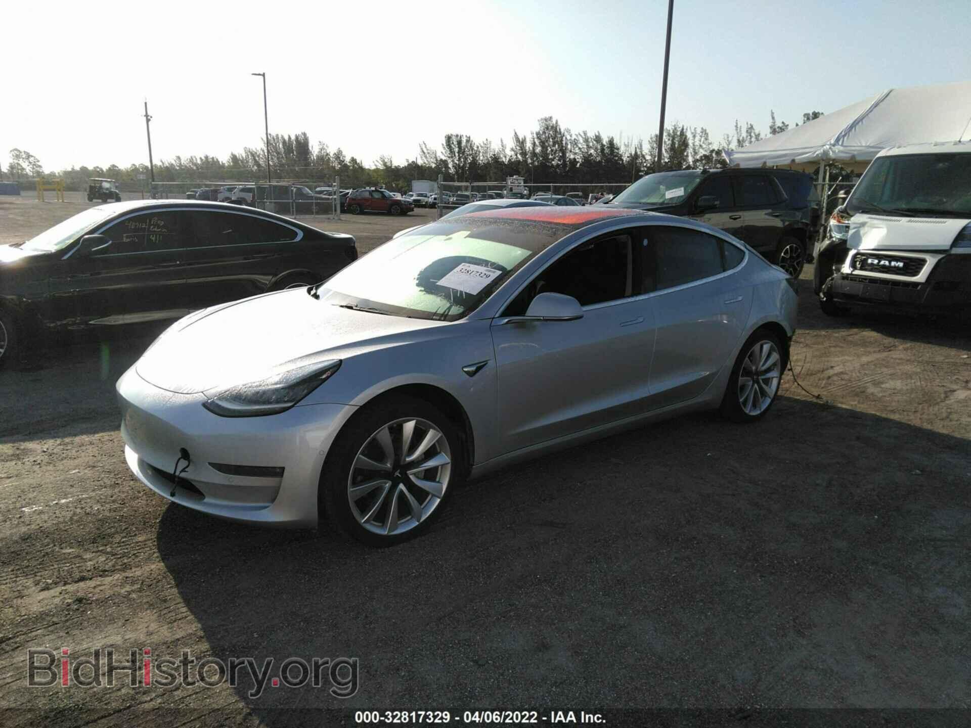 2018 TESLA MODEL 3 - VIN: 5YJ3E1EA7JF004555 - Фото 2