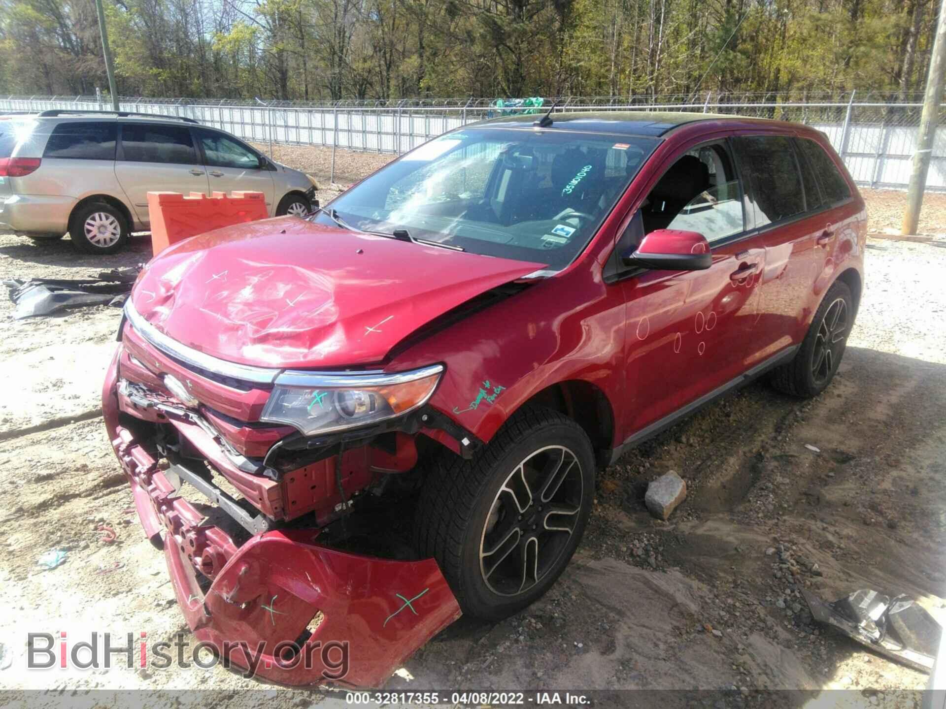 2013 FORD EDGE - VIN: 2FMDK3JC3DBC44456 - Photo 2