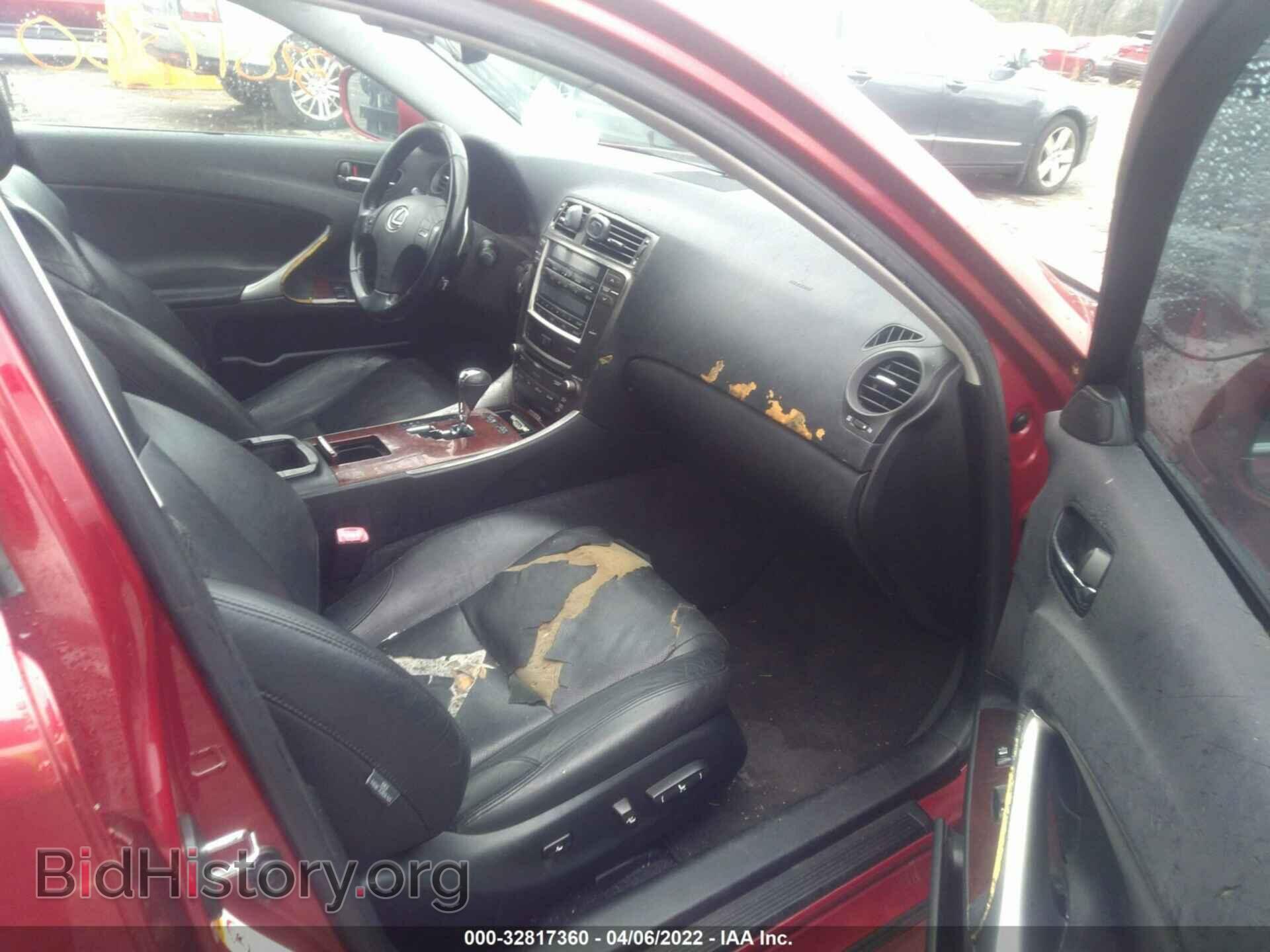 2006 LEXUS IS 250 - VIN: JTHCK262262002470 - Фото 5