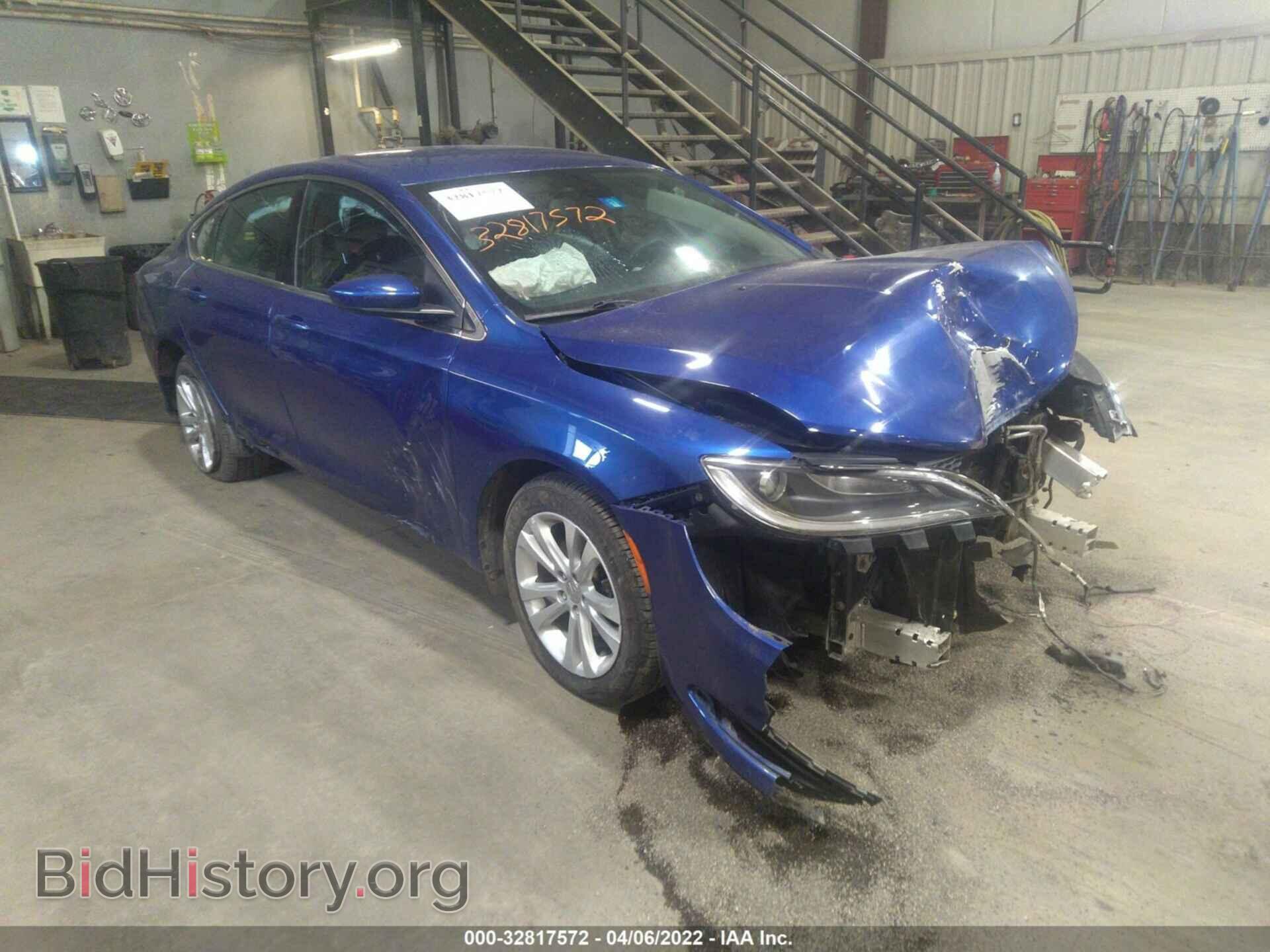 Фотография 1C3CCCAB6FN575273 - CHRYSLER 200 2015