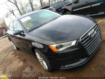 2015 Audi A3 Premium Plus, черный — VIN WAUCCGFF3F1017514, IAAI