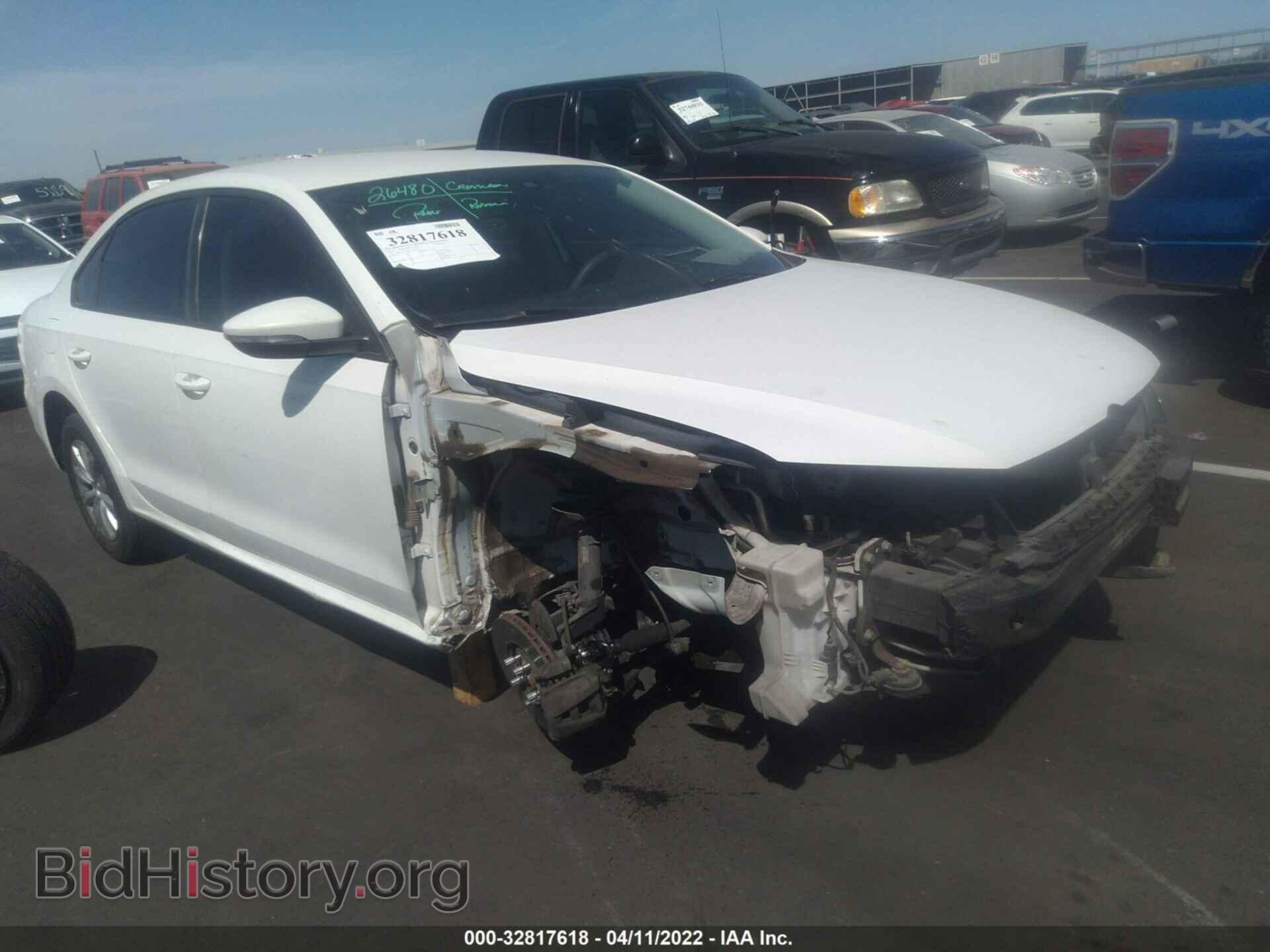 Photo 1VWAP7A32CC023829 - VOLKSWAGEN PASSAT 2012