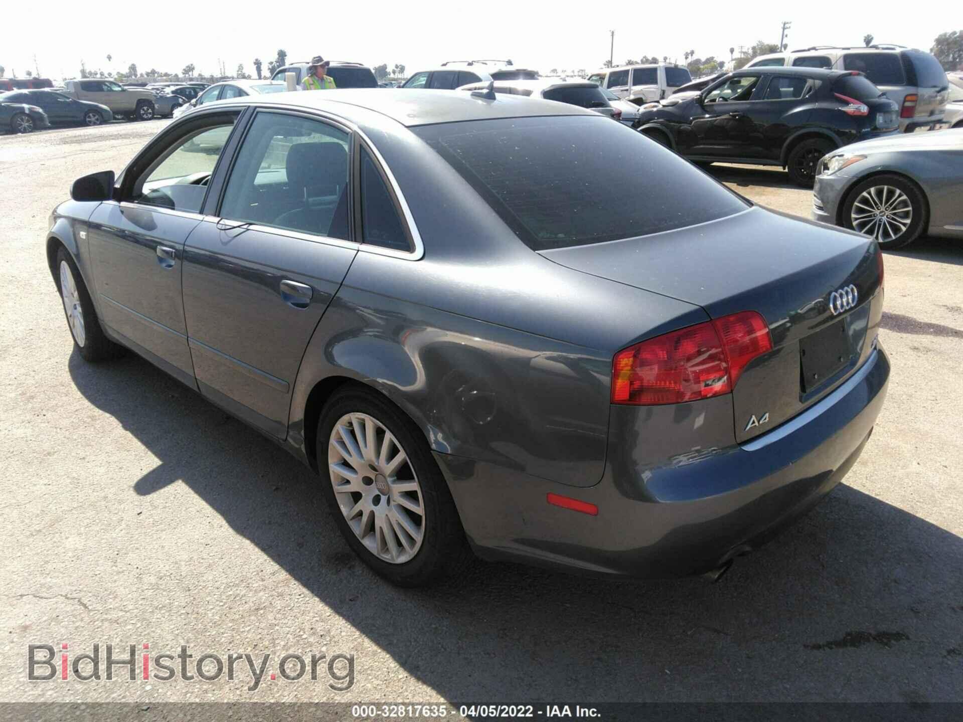 2007 AUDI A4 - VIN: WAUDF78E17A240524 - Photo 3