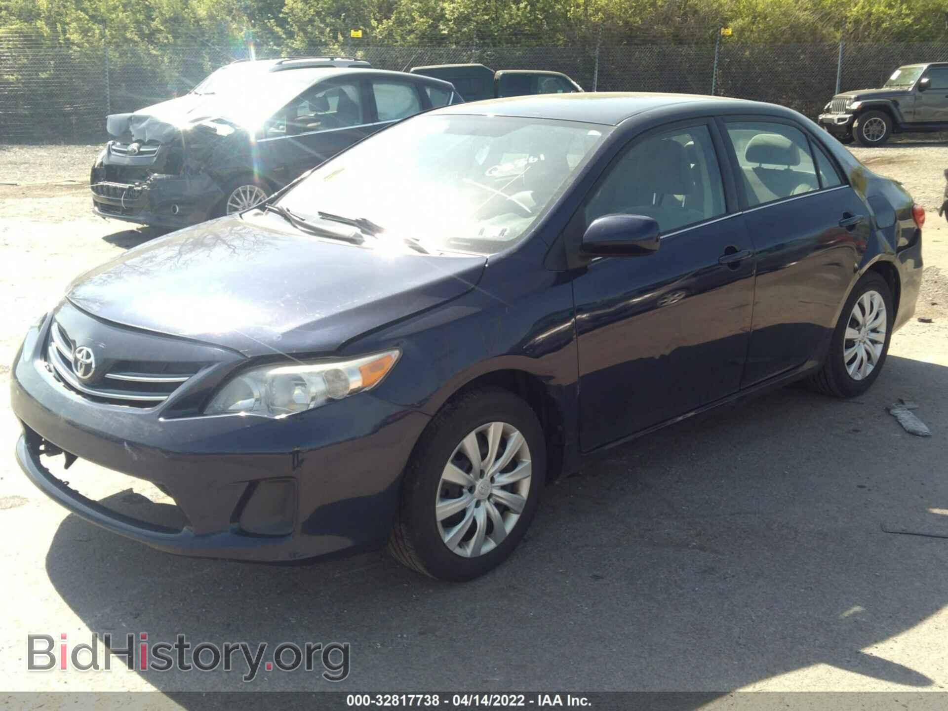 2013 TOYOTA COROLLA - VIN: 2T1BU4EE8DC966178 - Фото 2