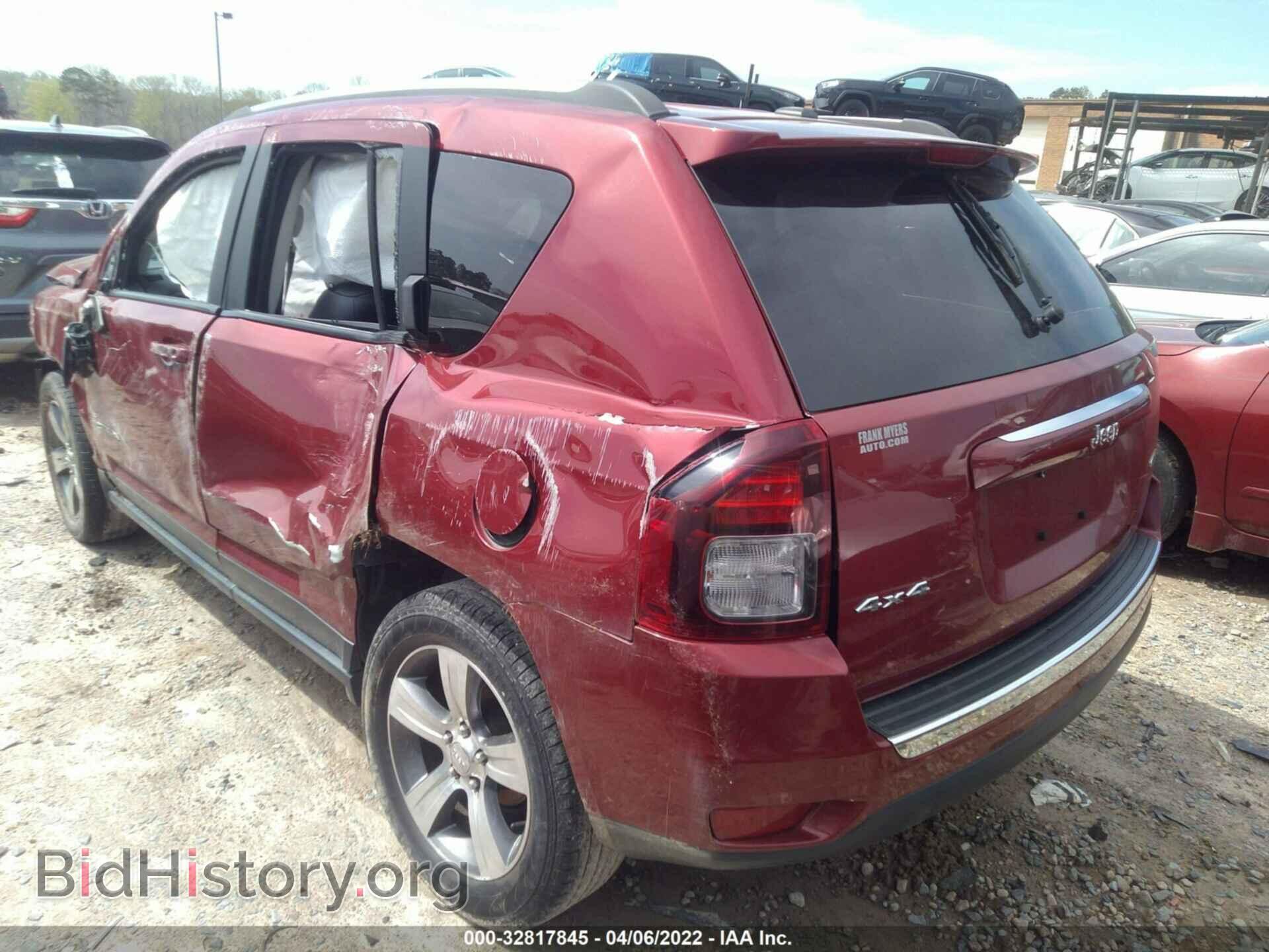 2017 JEEP COMPASS - VIN: 1C4NJDEB8HD126390 - Фото 3