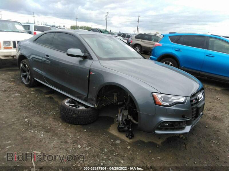 2016 Audi S5 Premium Plus (VIN WAUC4AFR8GA022424) — фото 1 из 12, IAAI, повреждение: правая передняя часть